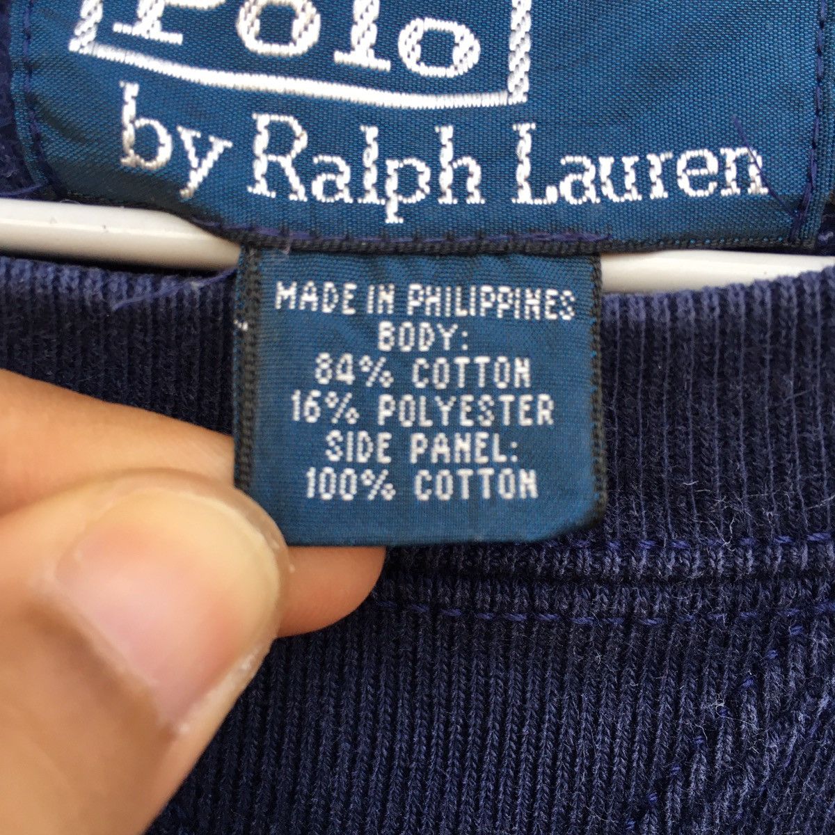 Polo Ralph Lauren × Vintage Vintage Polo Ralph Lauren Crewneck Sweatshirt Size US L / EU 52-54 / 3 - 6 Thumbnail