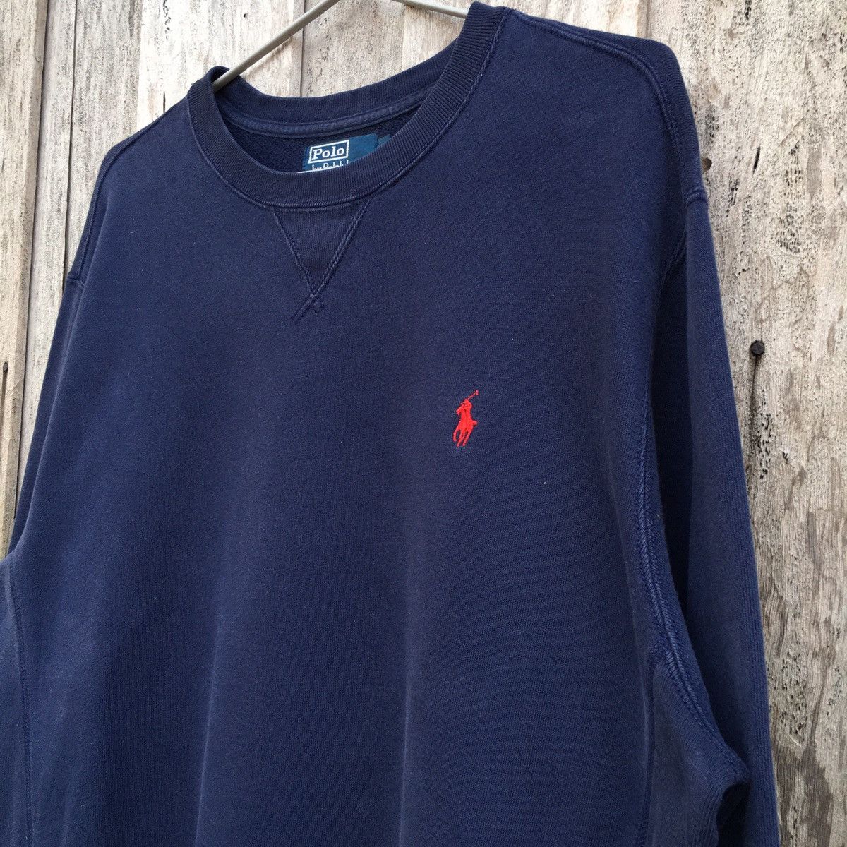 Polo Ralph Lauren × Vintage Vintage Polo Ralph Lauren Crewneck Sweatshirt Size US L / EU 52-54 / 3 - 3 Thumbnail