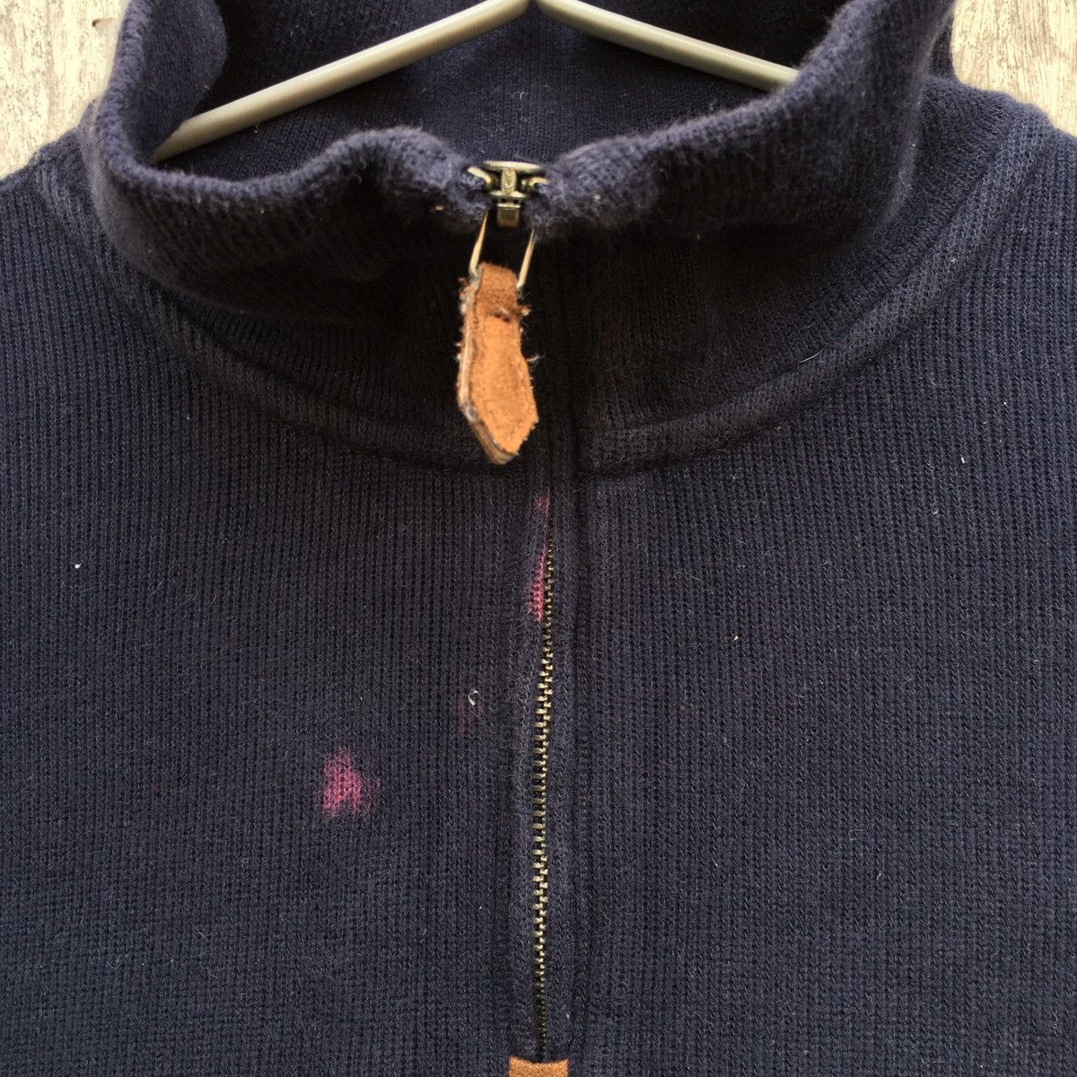 Polo Ralph Lauren × Vintage Vintage Polo Ralph Lauren Half Zip Sweatshirt Size US L / EU 52-54 / 3 - 4 Thumbnail
