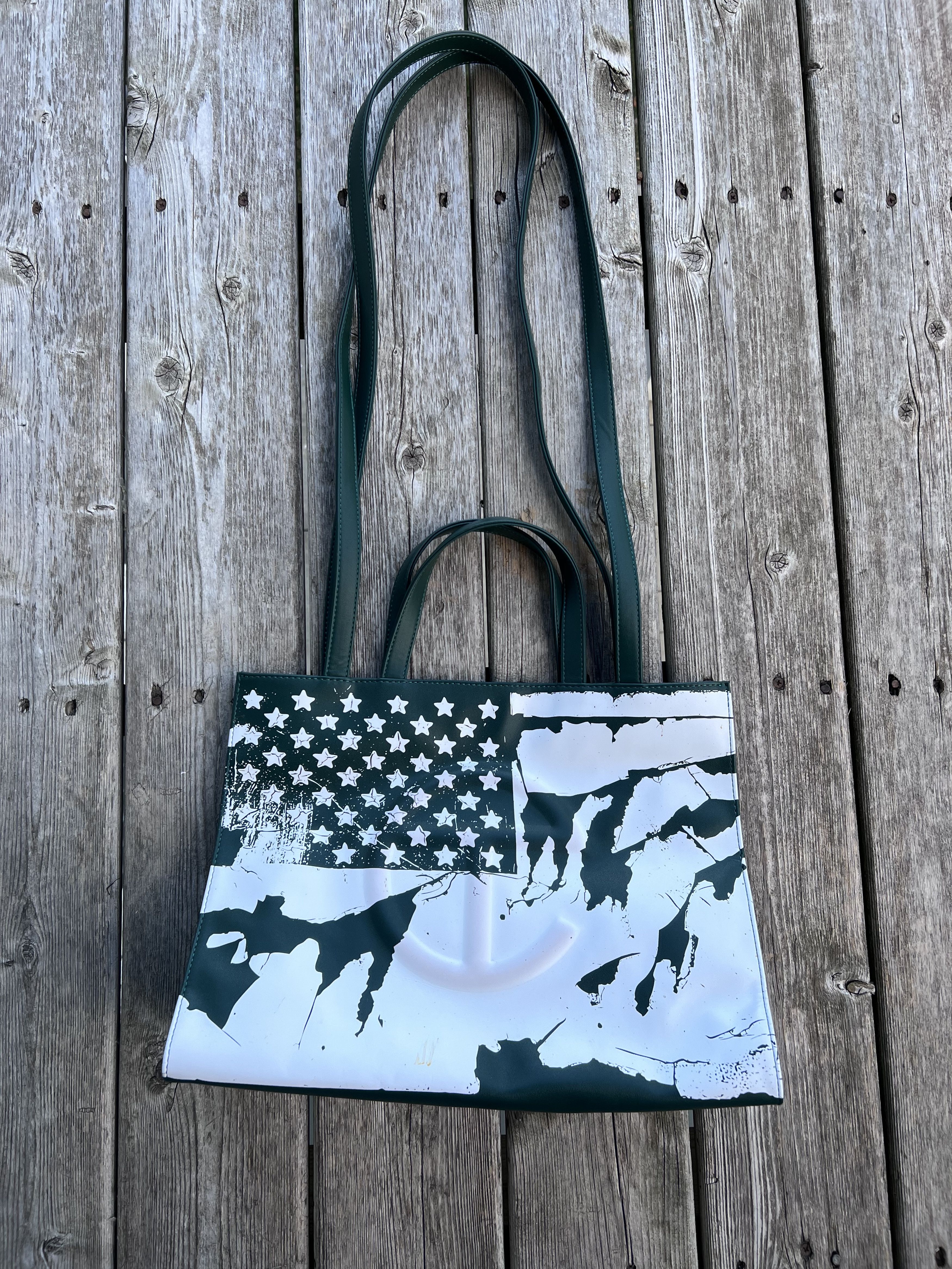 Telfar sales flag bag