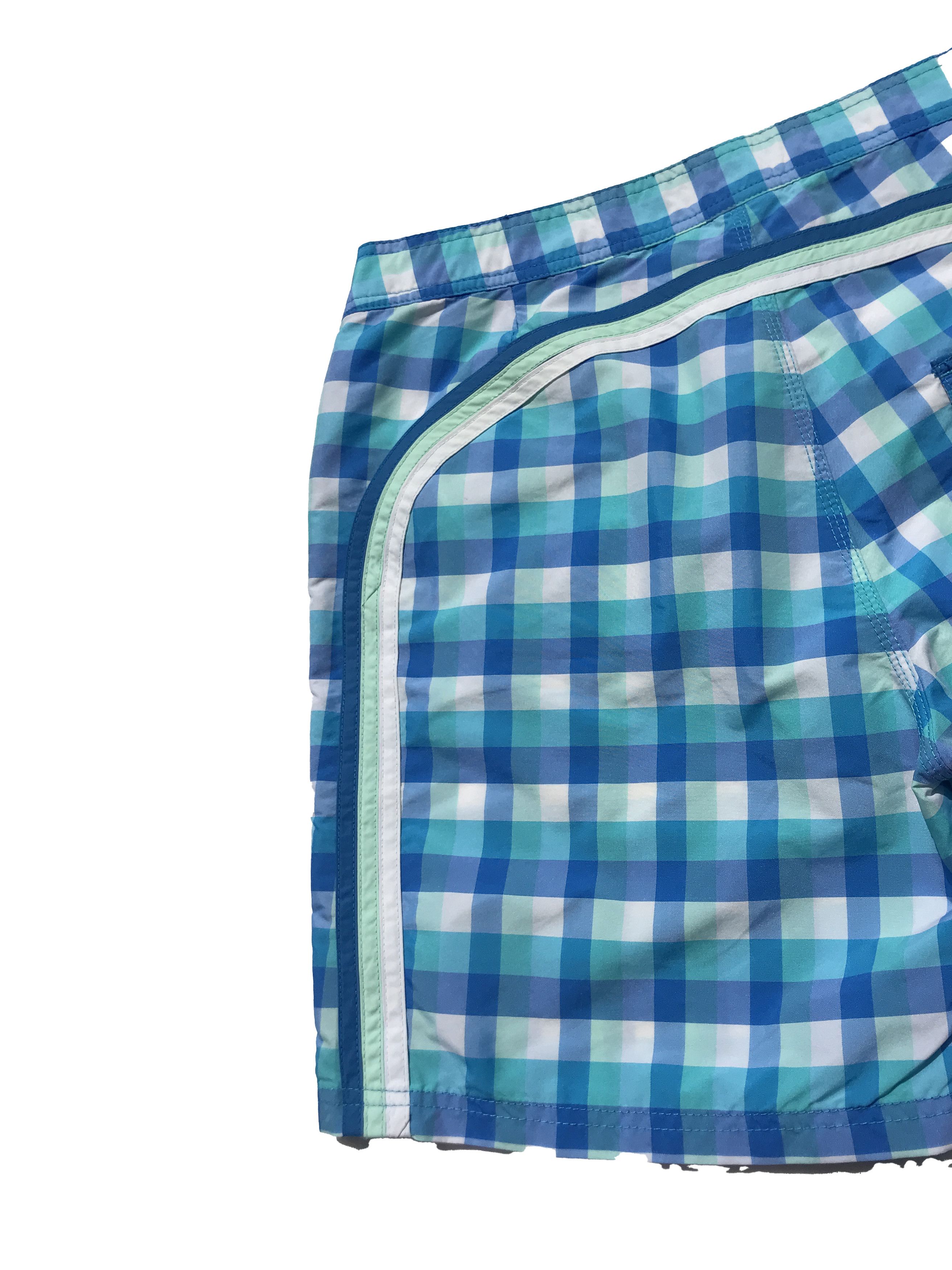 Sundek SUNDEK 32 Nova Check Shorts Trunks Bath Size 33 M L Plaid Size US 32 / EU 48 - 11 Thumbnail