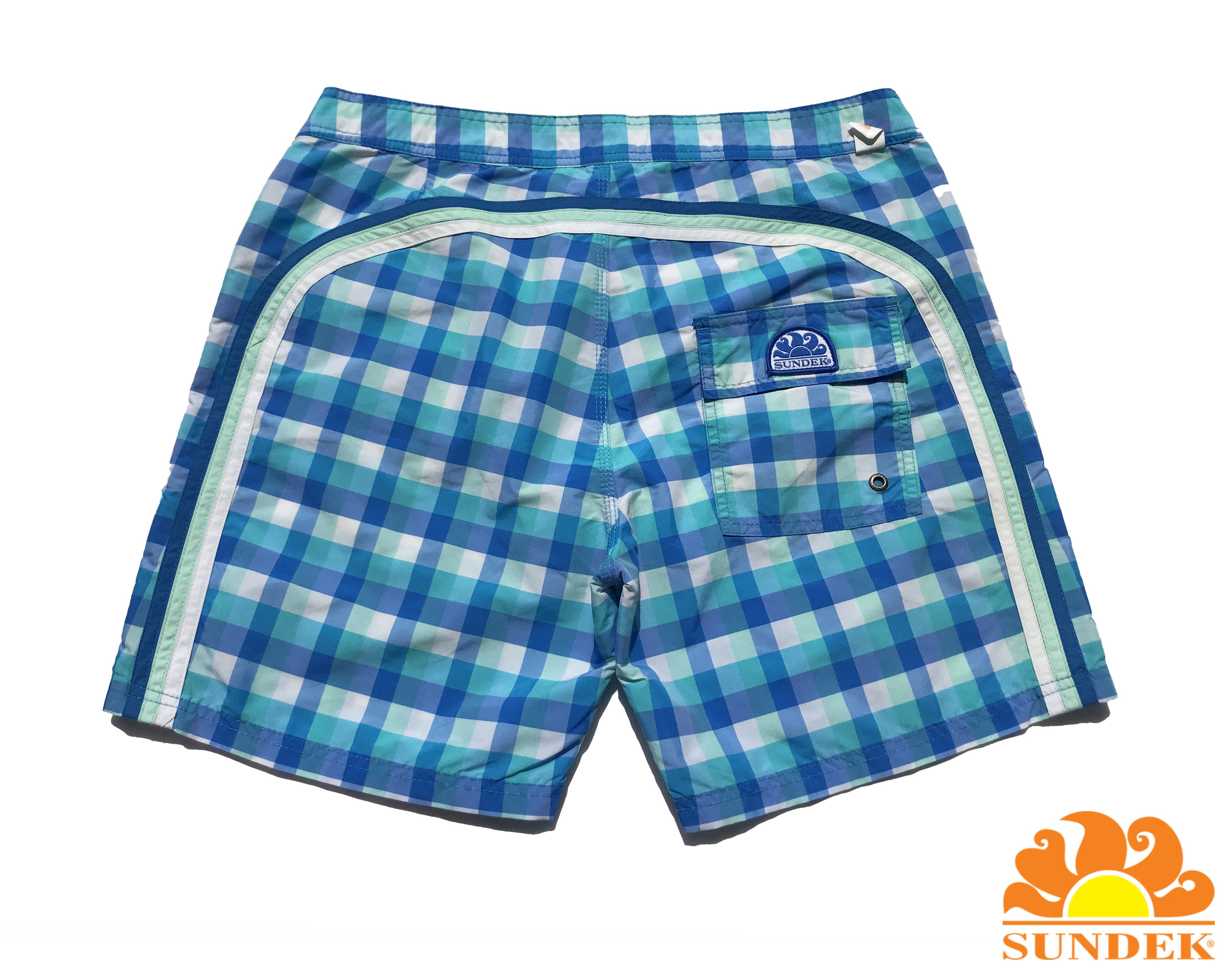 Sundek SUNDEK 32 Nova Check Shorts Trunks Bath Size 33 M L Plaid Size US 32 / EU 48 - 9 Thumbnail