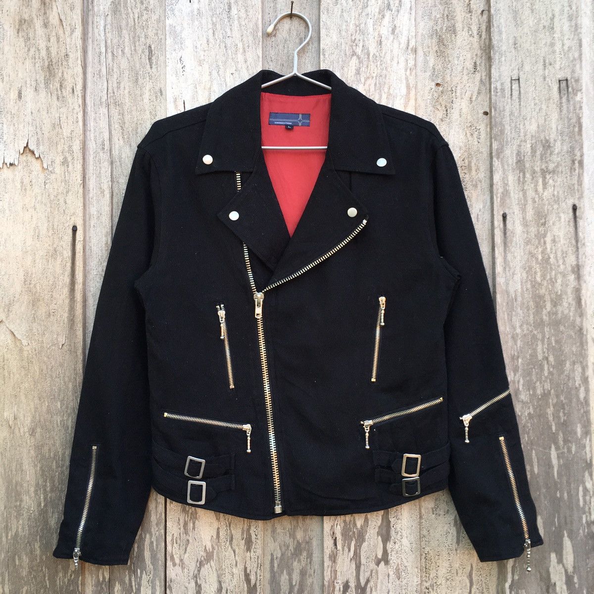 Vintage Suggestion Japanese Punk Deconstructed Jacket