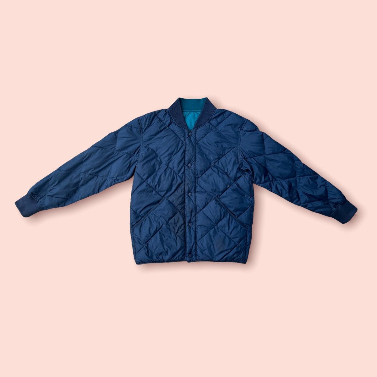 Japanese Brand × Lemaire × Uniqlo UNIQLO U LEMAIRE QUILTED DOWN BUTTON LIGHT JACKET Size US M / EU 48-50 / 2 - 4 Thumbnail
