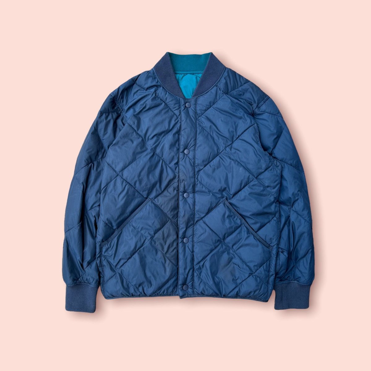 Japanese Brand × Lemaire × Uniqlo UNIQLO U LEMAIRE QUILTED DOWN BUTTON LIGHT JACKET Size US M / EU 48-50 / 2 - 6 Thumbnail