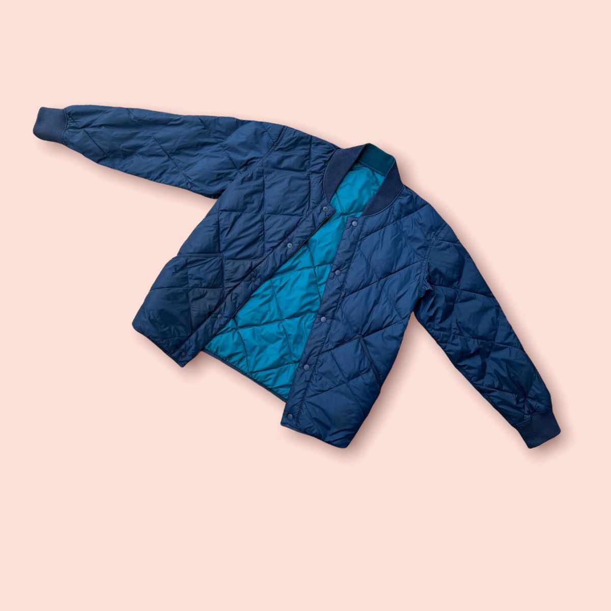Japanese Brand × Lemaire × Uniqlo UNIQLO U LEMAIRE QUILTED DOWN BUTTON LIGHT JACKET Size US M / EU 48-50 / 2 - 2 Thumbnail