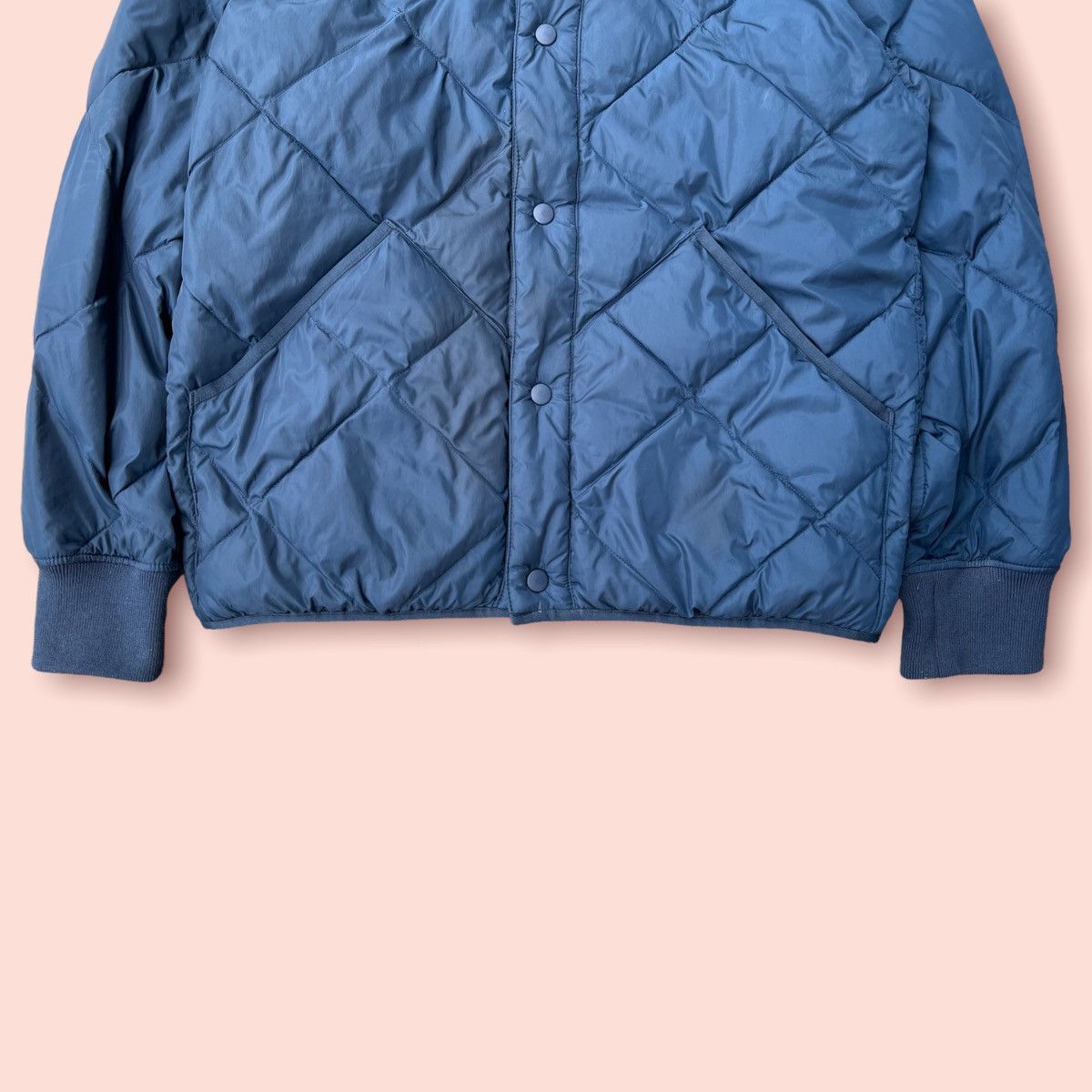 Japanese Brand × Lemaire × Uniqlo UNIQLO U LEMAIRE QUILTED DOWN BUTTON LIGHT JACKET Size US M / EU 48-50 / 2 - 7 Thumbnail