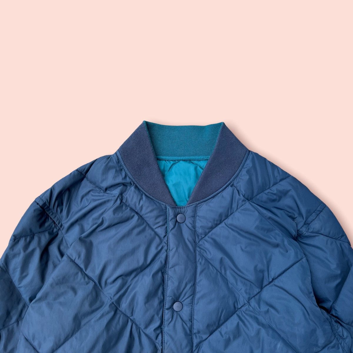 Japanese Brand × Lemaire × Uniqlo UNIQLO U LEMAIRE QUILTED DOWN BUTTON LIGHT JACKET Size US M / EU 48-50 / 2 - 8 Thumbnail