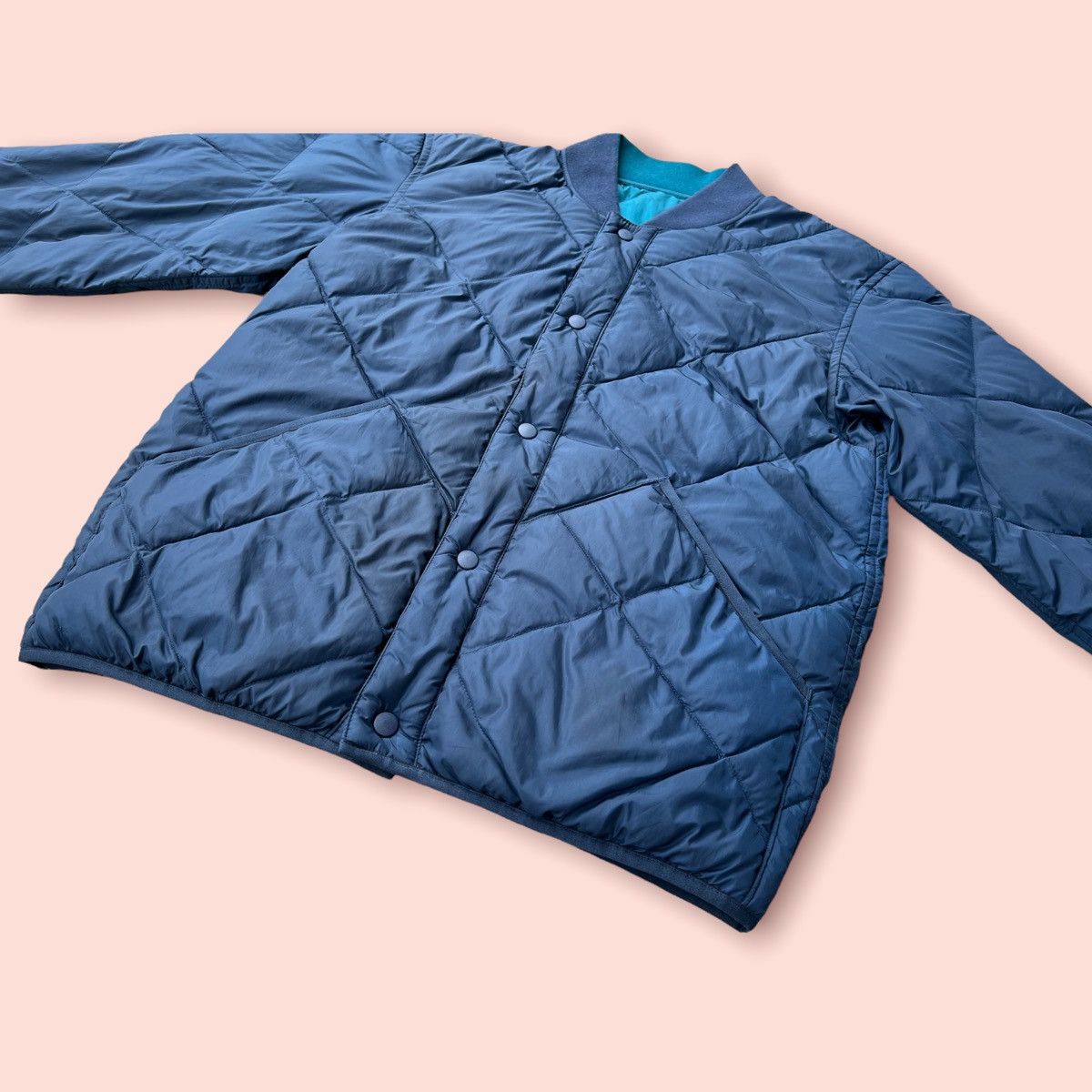 Japanese Brand × Lemaire × Uniqlo UNIQLO U LEMAIRE QUILTED DOWN BUTTON LIGHT JACKET Size US M / EU 48-50 / 2 - 5 Thumbnail