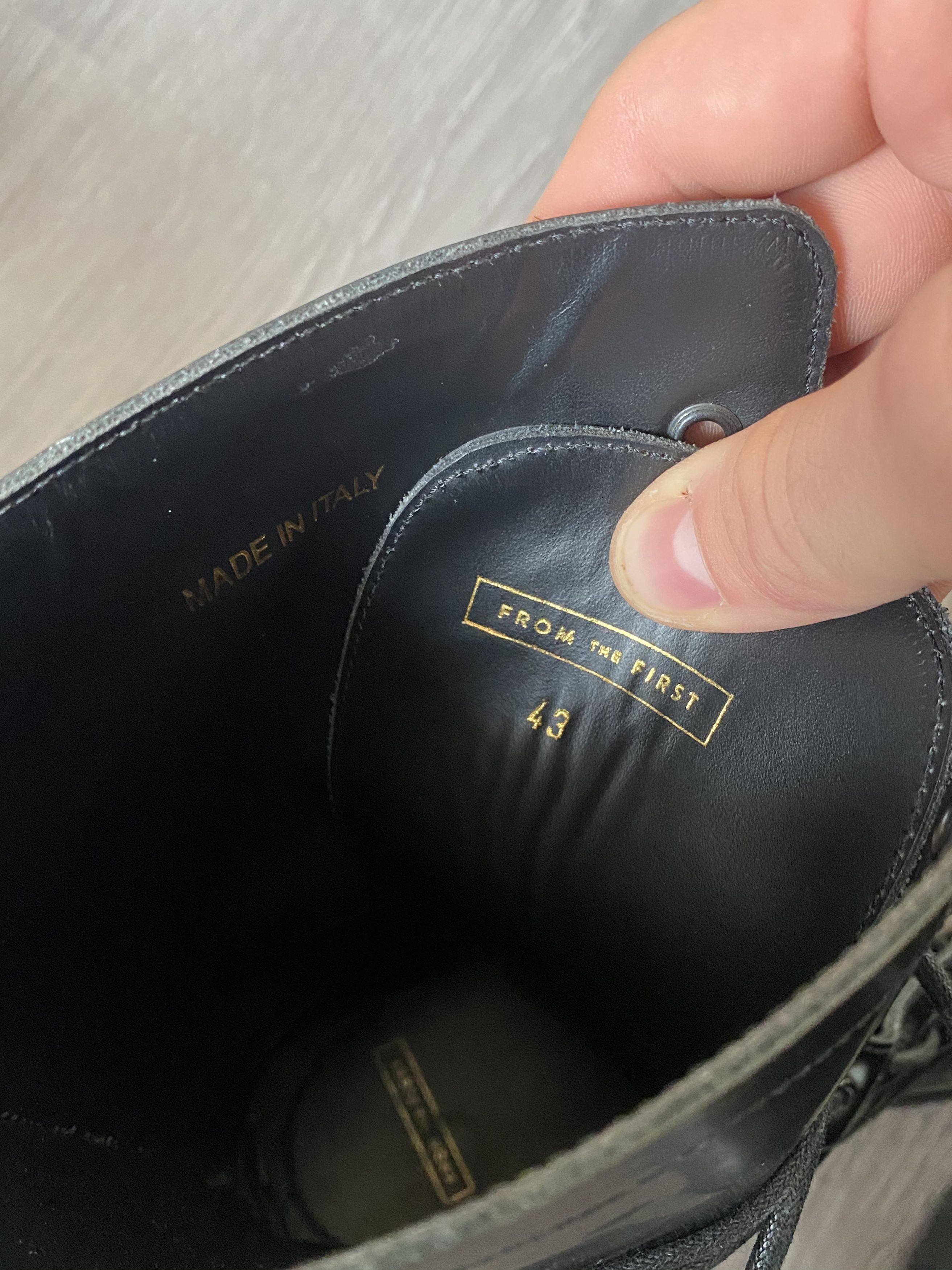 From The First Lorenzo Combat Boots Size US 10 / EU 43 - 3 Thumbnail