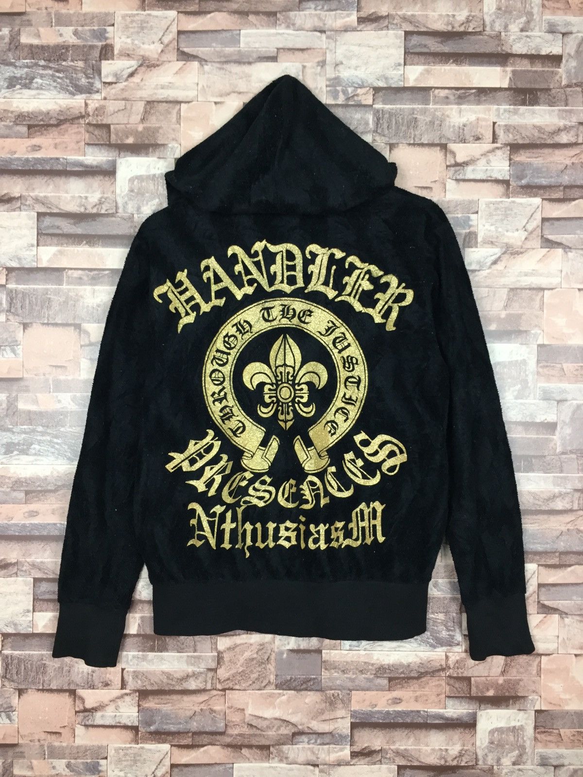 Japanese Brand Thunder Rurnbled Hoodie Nice Design #15-1 Size US M / EU 48-50 / 2 - 1 Thumbnail