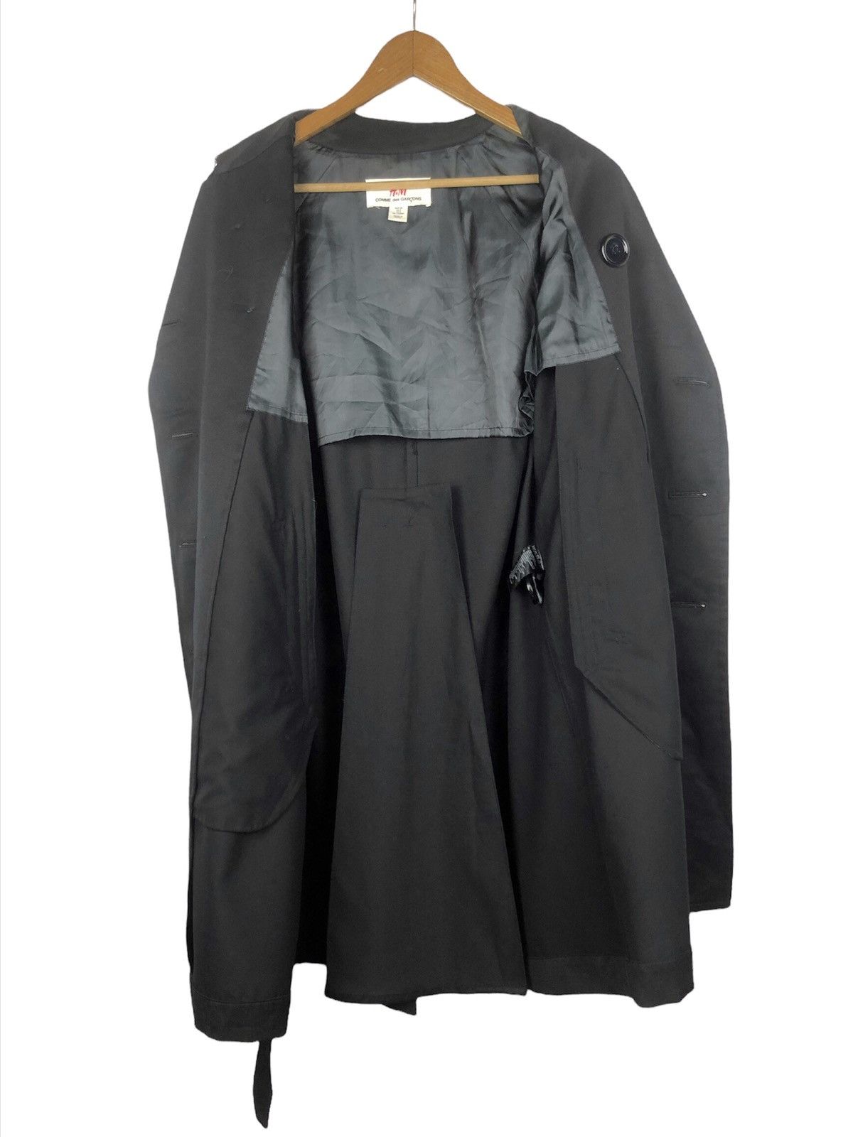 Comme des Garcons Comme Des Garçons x H&M SS09 Trench Coat Size S / US 4 / IT 40 - 10 Thumbnail