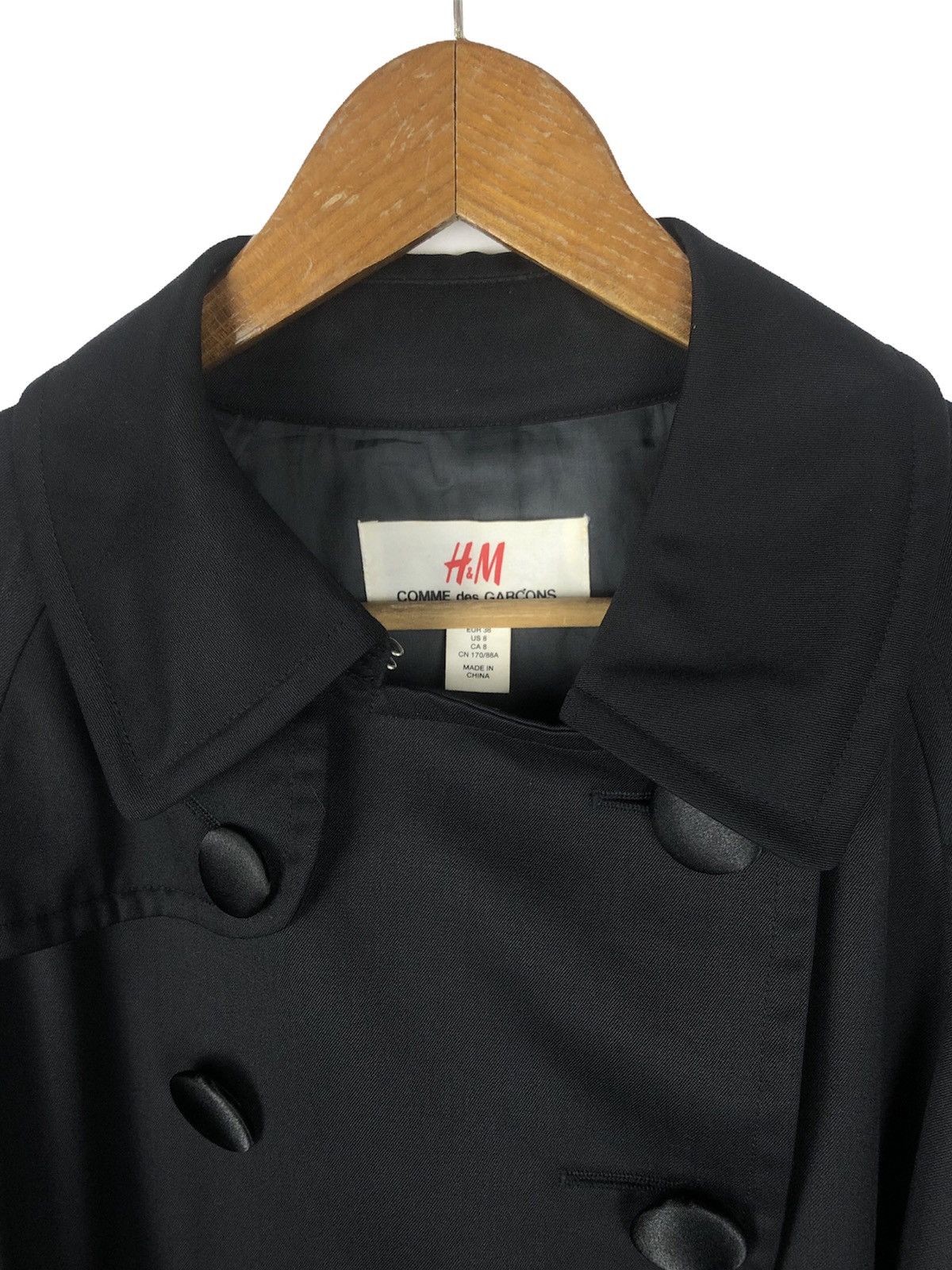 Comme des Garcons Comme Des Garçons x H&M SS09 Trench Coat Size S / US 4 / IT 40 - 6 Thumbnail