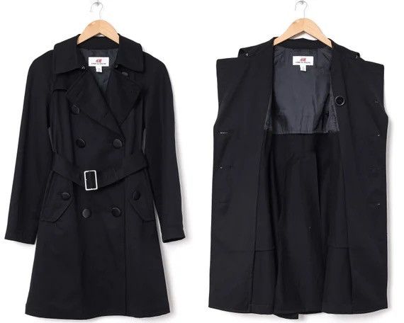 Comme des Garcons Comme Des Garçons x H&M SS09 Trench Coat Size S / US 4 / IT 40 - 13 Thumbnail