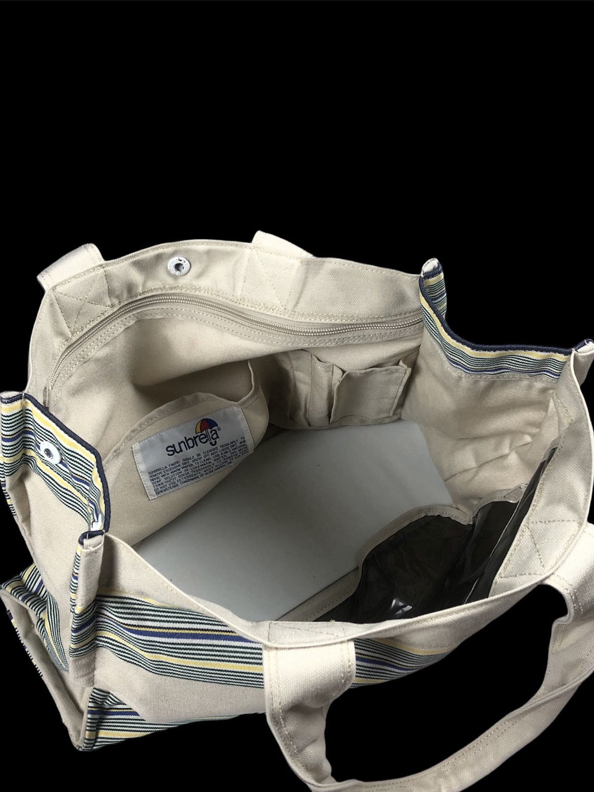 Head Porter Head Porter x Sunbrella Canvas Tote Bag Size ONE SIZE - 7 Thumbnail