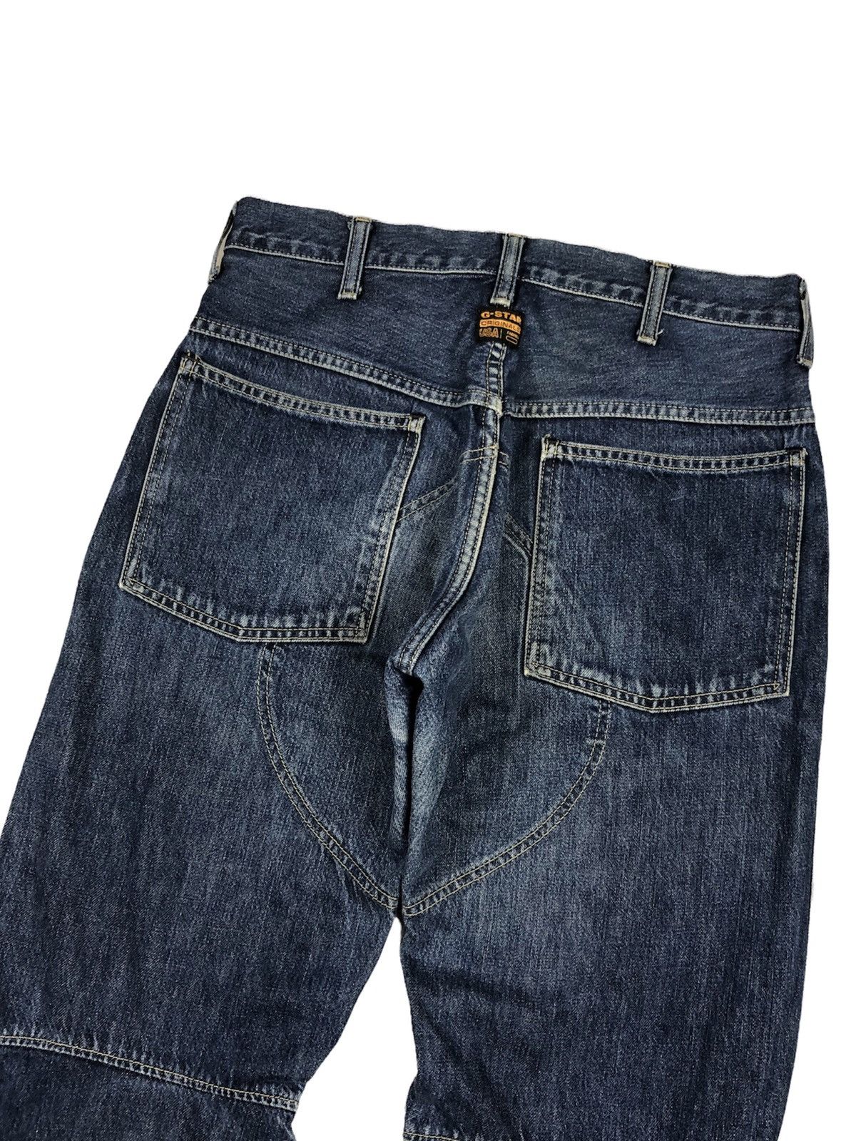 G-Star Gstar Double Knee Denim Size US 31 - 8 Thumbnail
