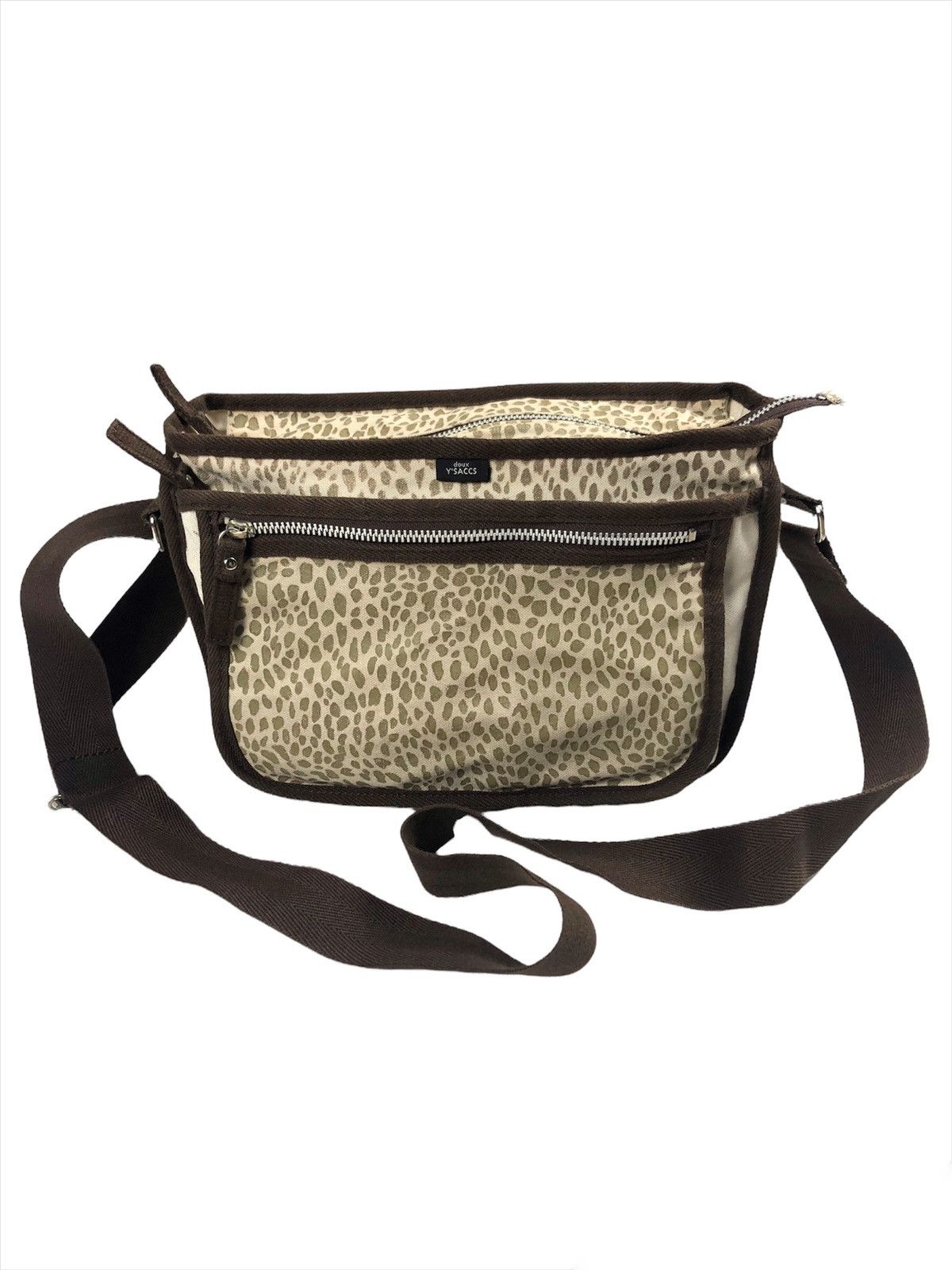 Yohji Yamamoto Y’SACCS by Yohji Yamamoto Leopard Print Mini Sling Bag Size ONE SIZE - 6 Thumbnail