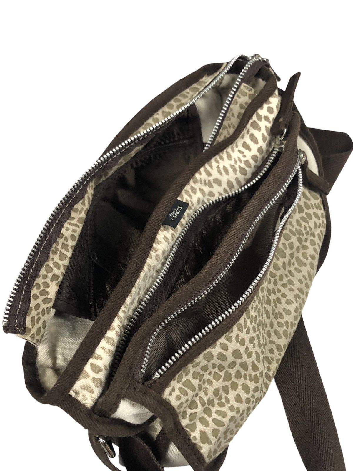 Yohji Yamamoto Y’SACCS by Yohji Yamamoto Leopard Print Mini Sling Bag Size ONE SIZE - 7 Thumbnail