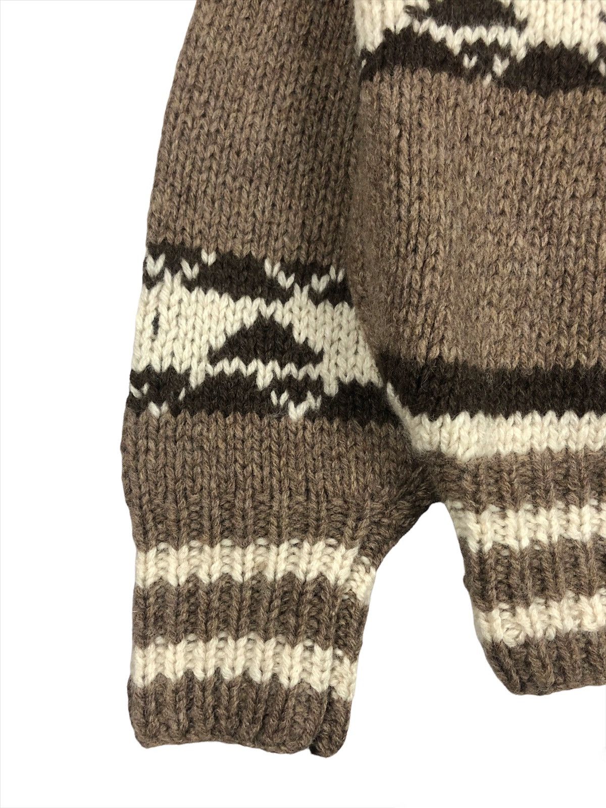 Native Vintage Native Eagle Hand Knit Zipper Sweater Kapital Size US M / EU 48-50 / 2 - 6 Thumbnail