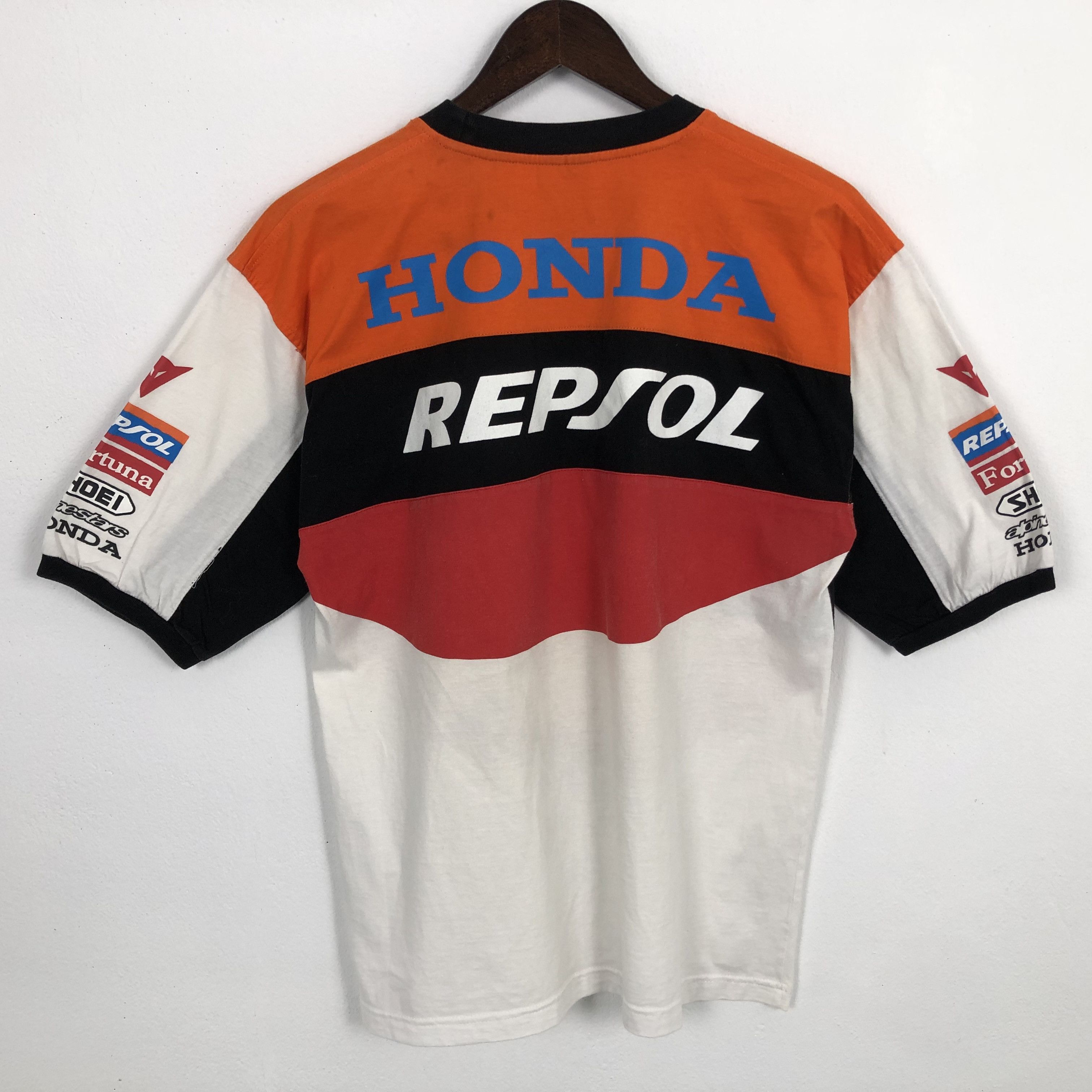 Honda × Sports Specialties Vintage REPSOL Racing Style Design Tshirt Size US L / EU 52-54 / 3 - 3 Thumbnail