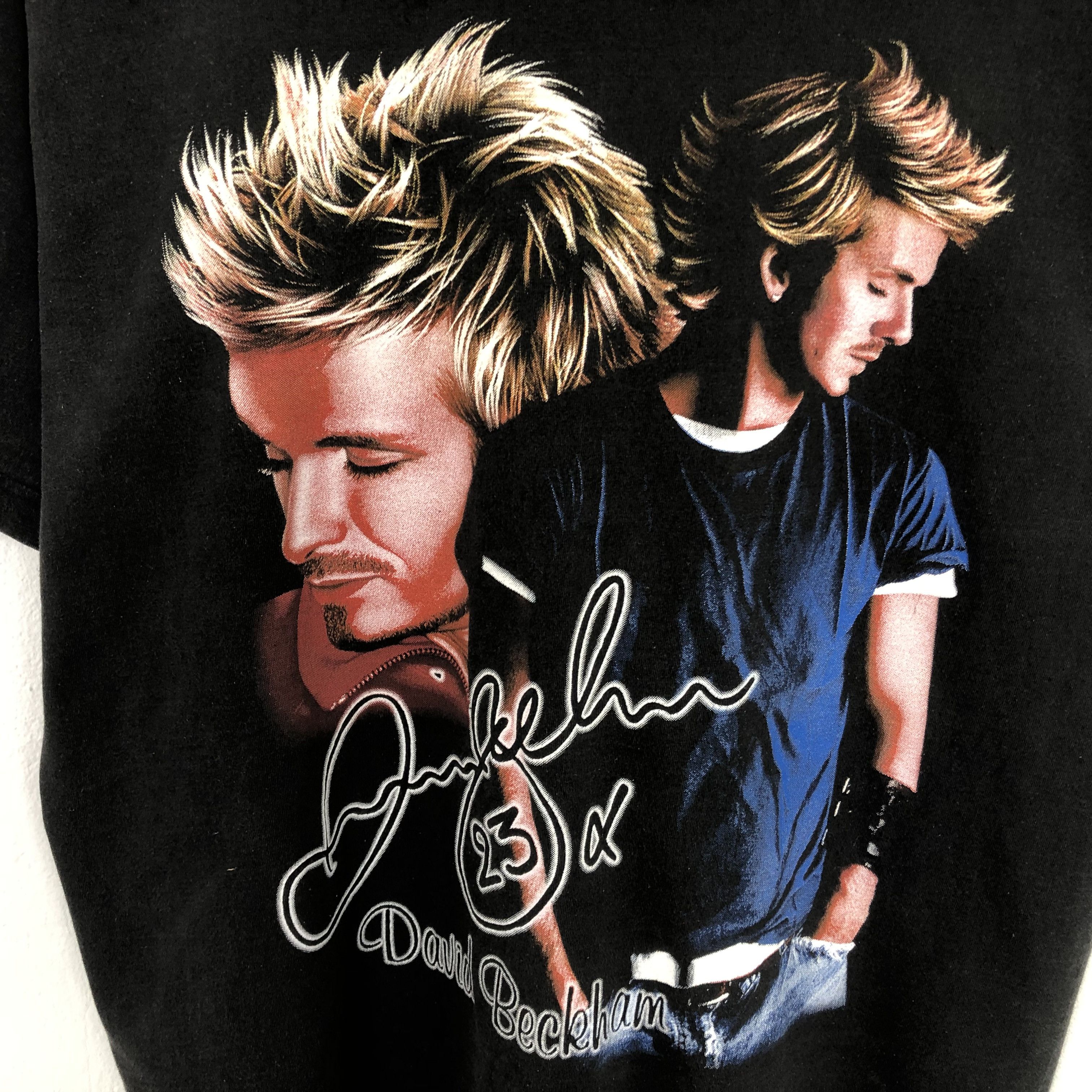 Vintage David Beckham Big Design Tshirt