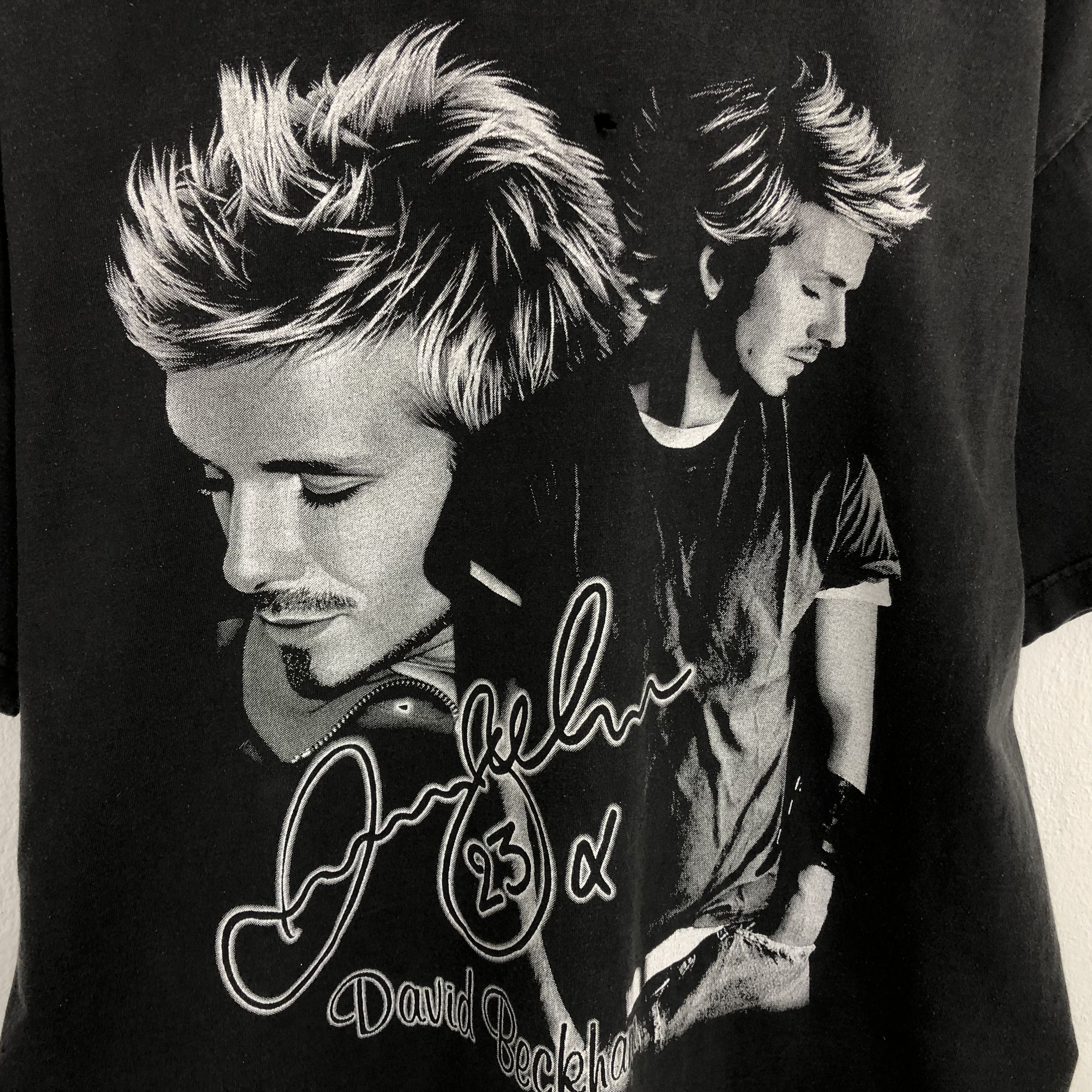 Vintage David Beckham Big Design Tshirt