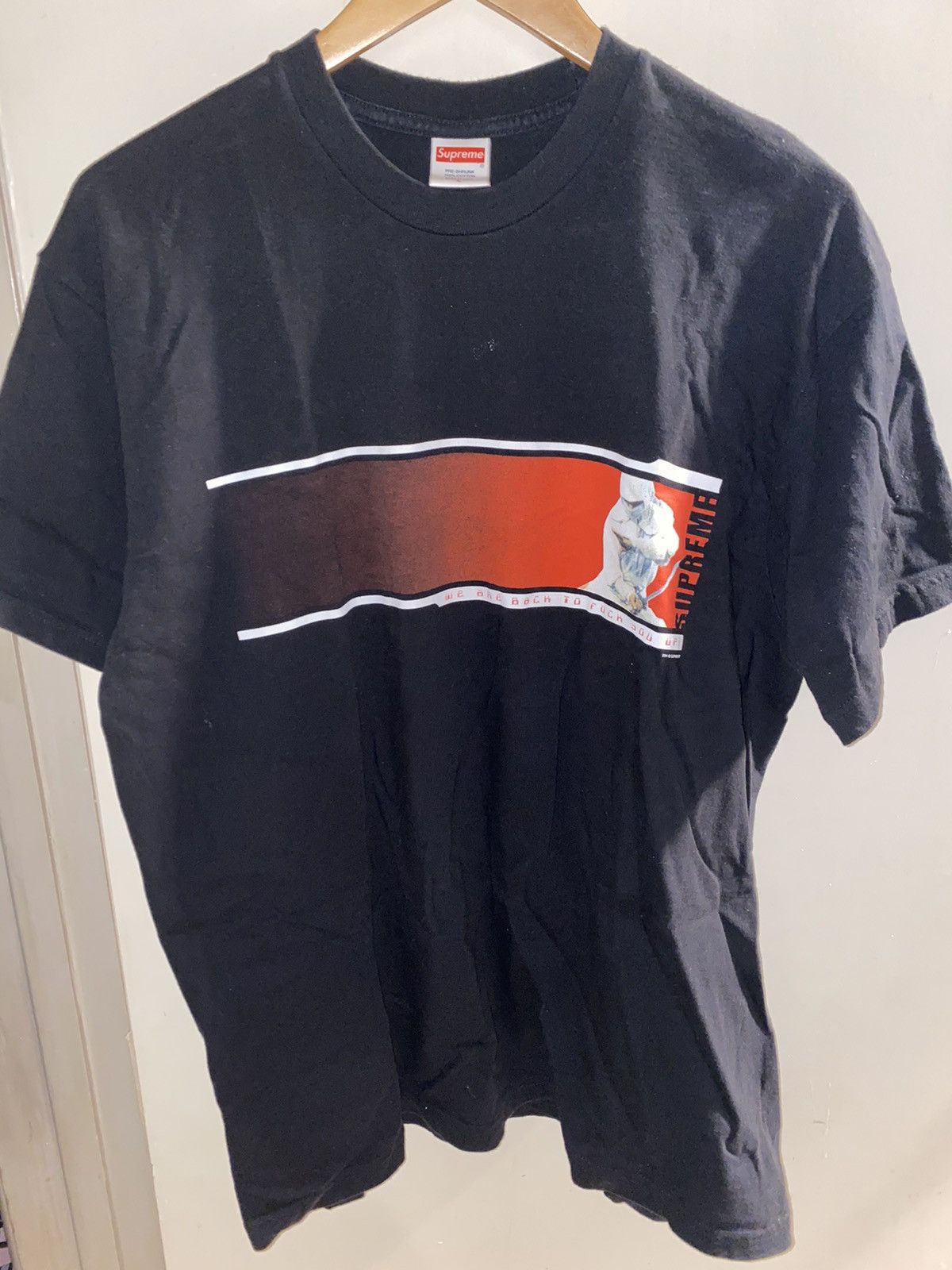 Supreme Supreme We Are Back Tee Black Size US L / EU 52-54 / 3 - 1 Thumbnail