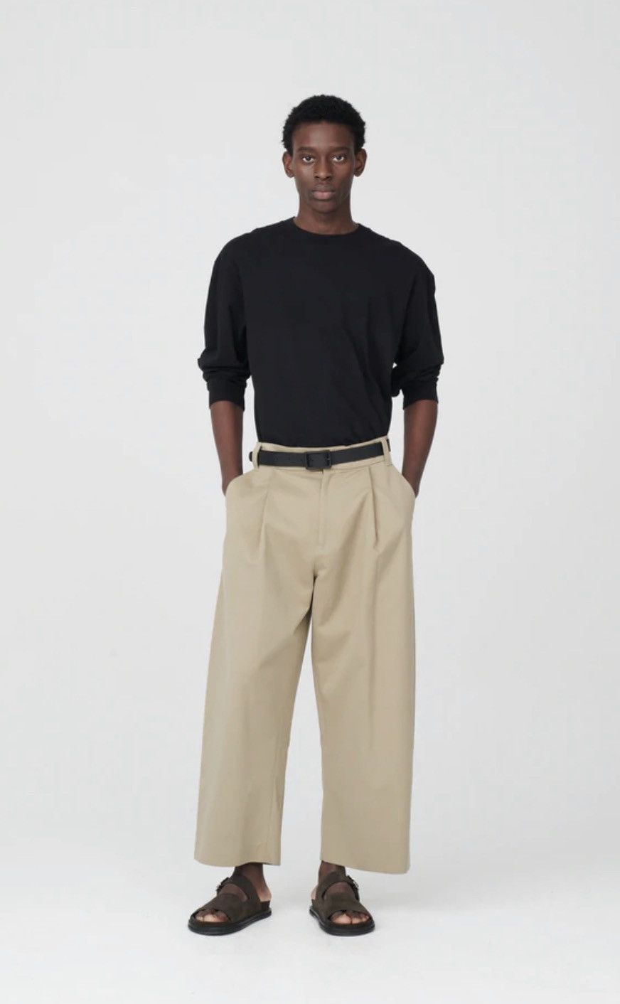 Studio Nicholson Sorte Pants Tan | Grailed