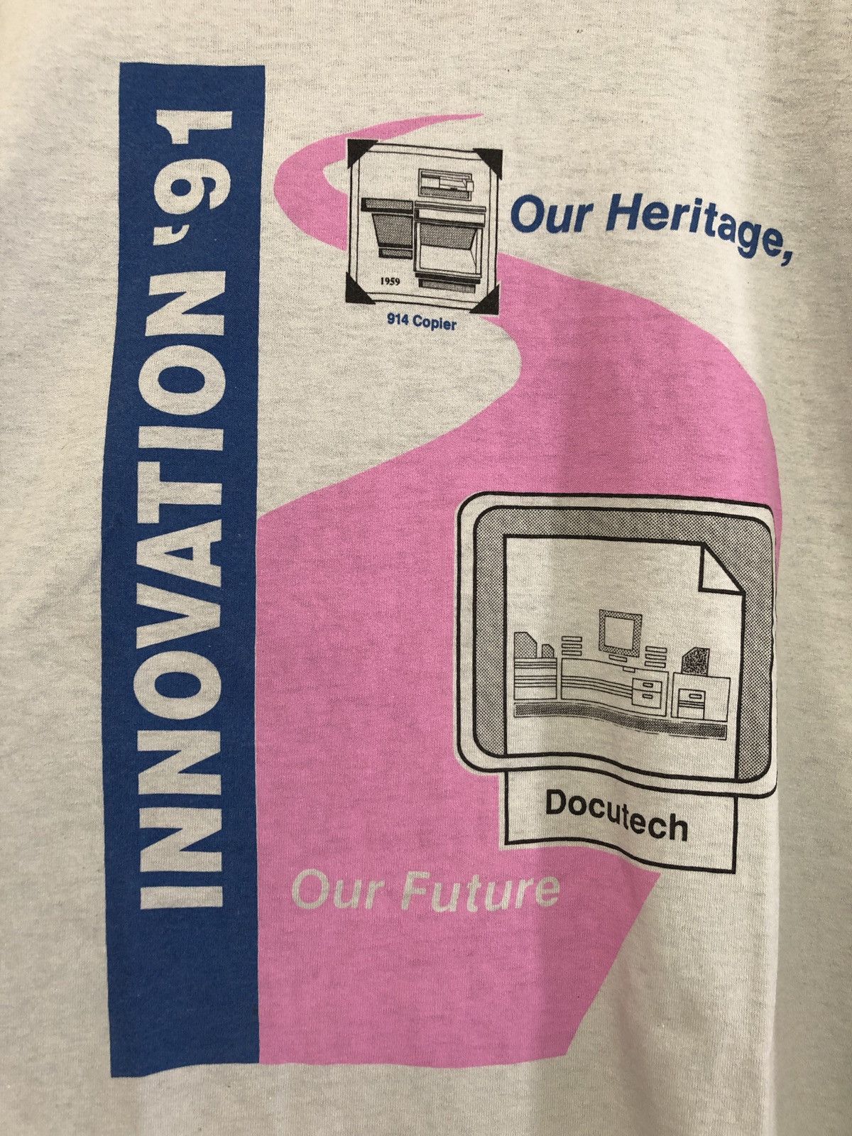 Vintage Vintage Docutech Copier Tshirt Promo Size US XL / EU 56 / 4 - 2 Thumbnail