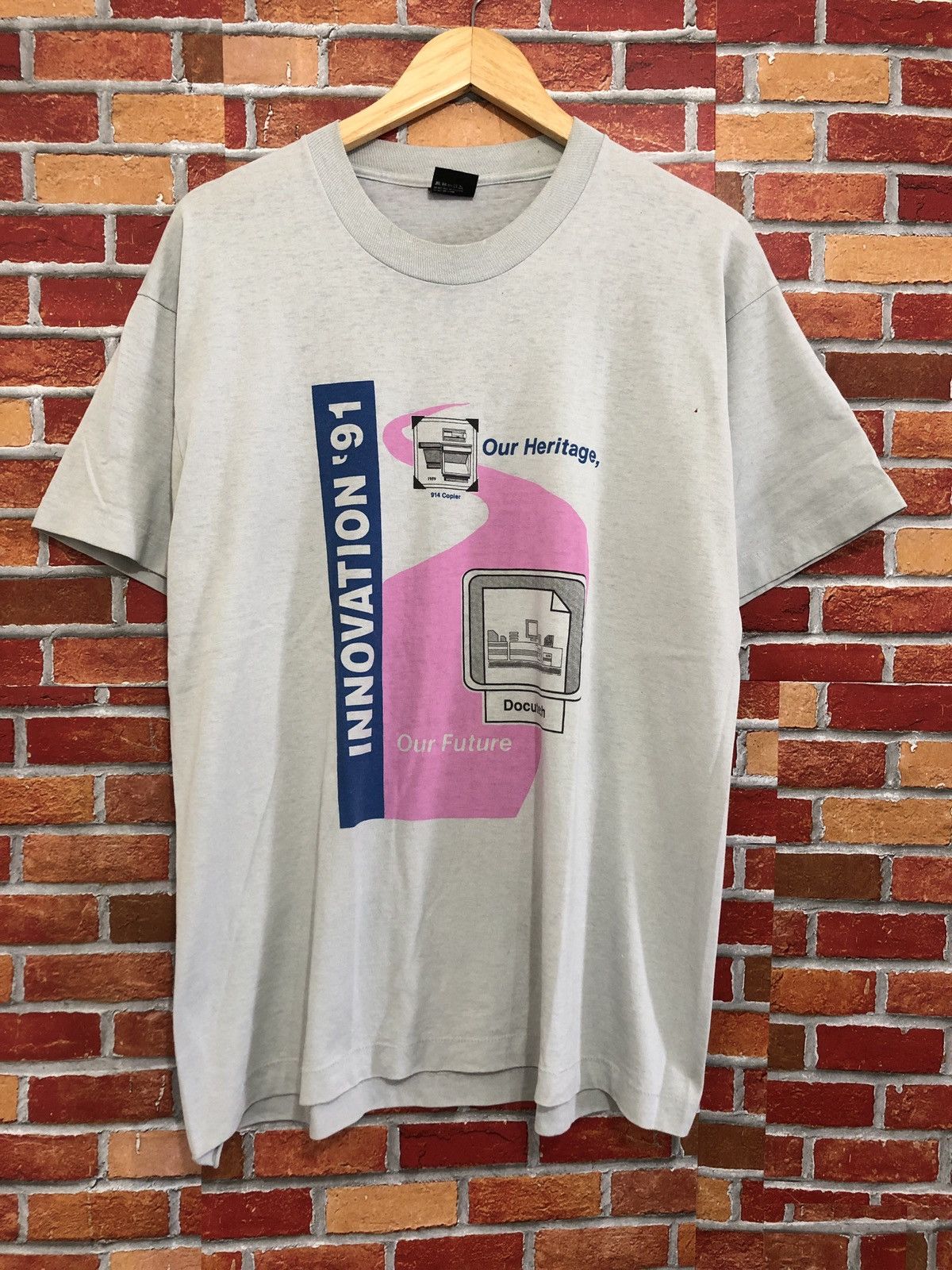 Vintage Vintage Docutech Copier Tshirt Promo Size US XL / EU 56 / 4 - 1 Thumbnail
