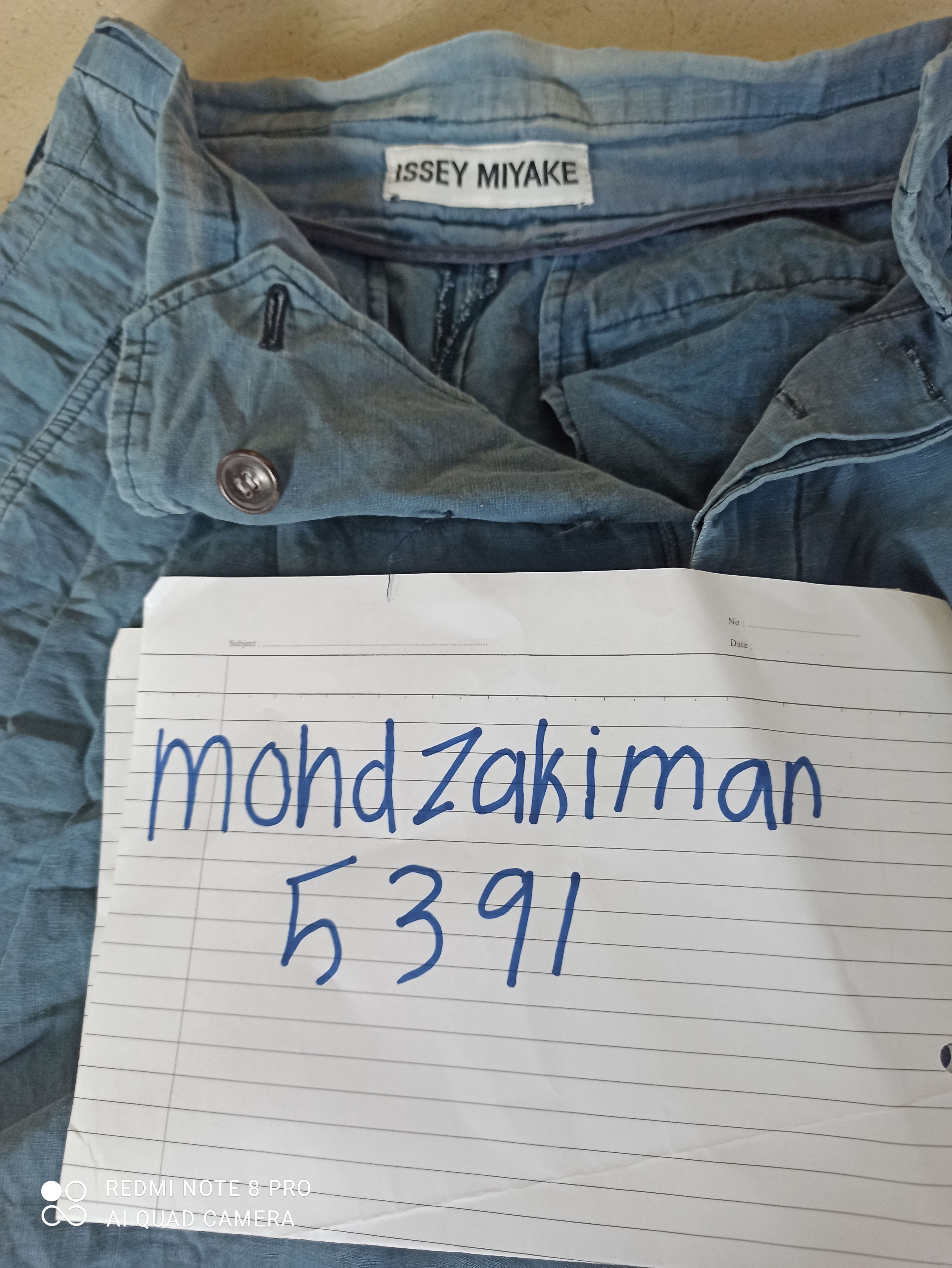 Issey Miyake PANTS SHORT ISSEY MIYAKE Size US 27 - 22 Thumbnail