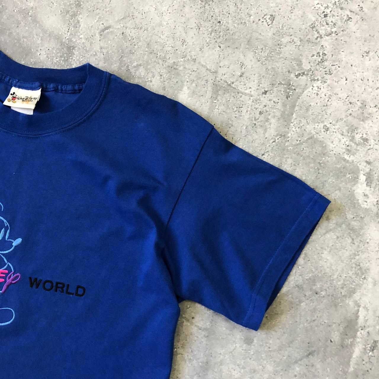 Disney Vintage 2000s Mickey Mouse Walt Disney World T Shirt Blue M Size US M / EU 48-50 / 2 - 6 Thumbnail
