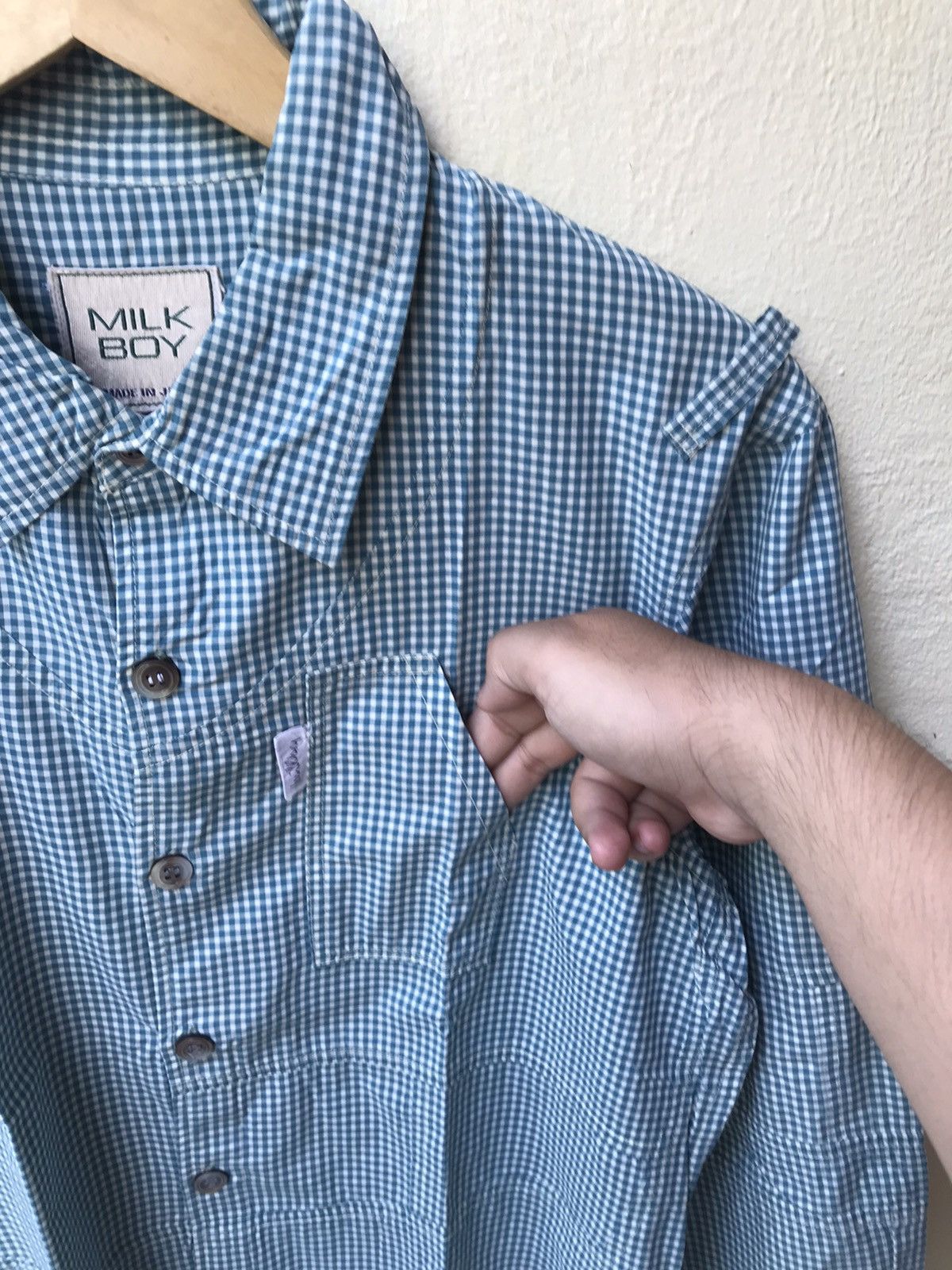 Designer × Japanese Brand Milk Boy Shirts Size US M / EU 48-50 / 2 - 5 Thumbnail