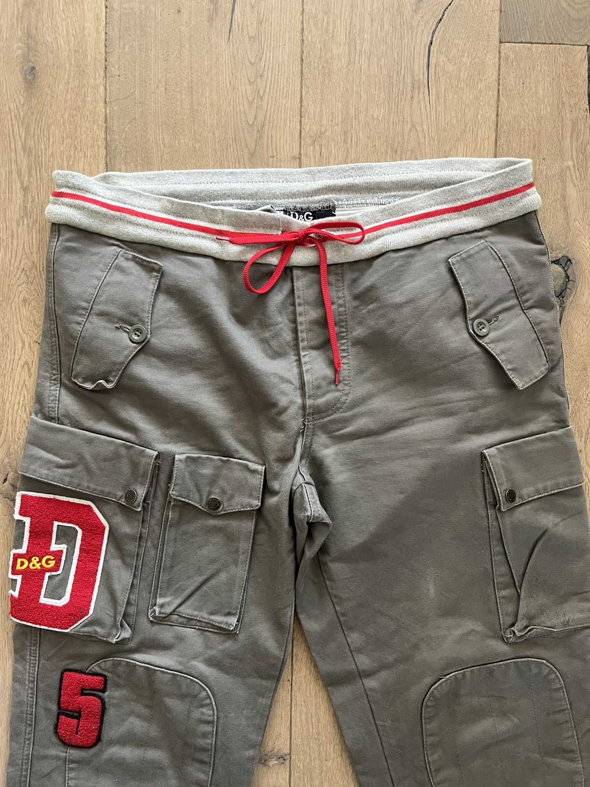 Dolce & Gabbana Dolce & Gabbana Olive Cargo Pants Size 34 Men’s Size US 34 / EU 50 - 4 Thumbnail