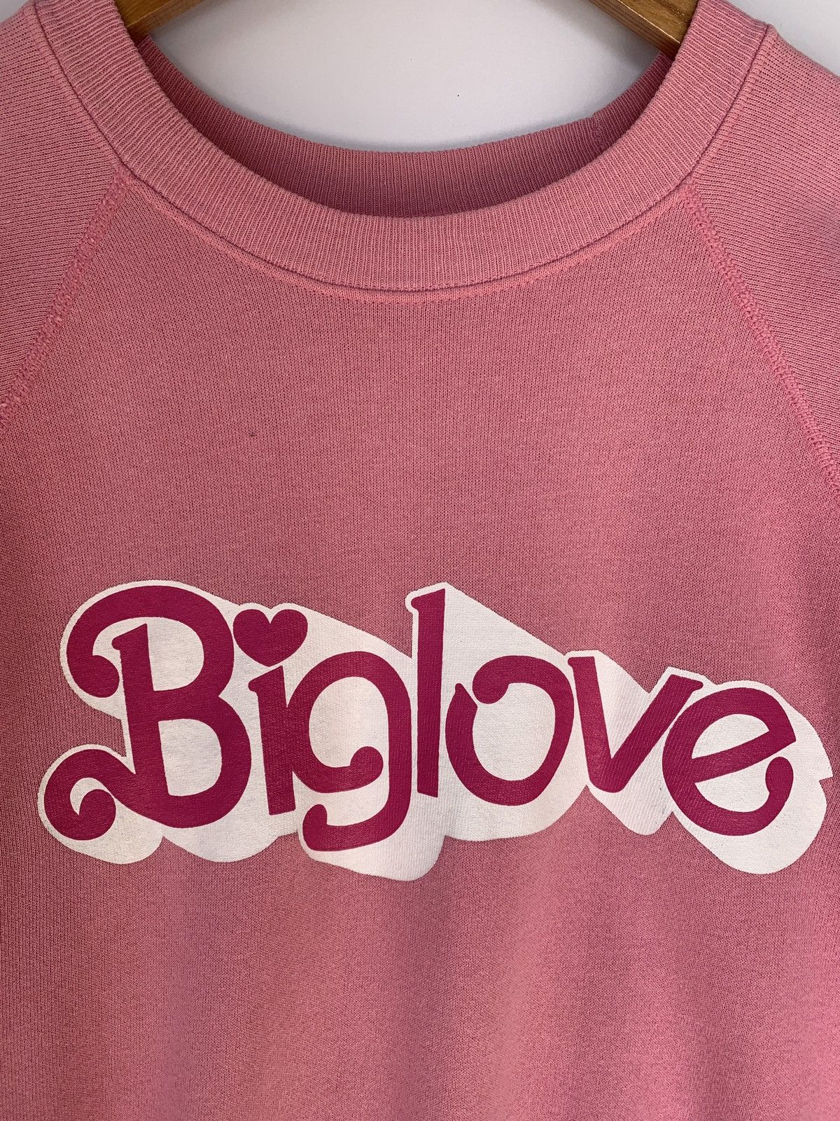 Band Tees × Japanese Brand × Vintage Vintage 80s Big Love FleetWood Mac Song Sweatshirt Size US L / EU 52-54 / 3 - 3 Thumbnail