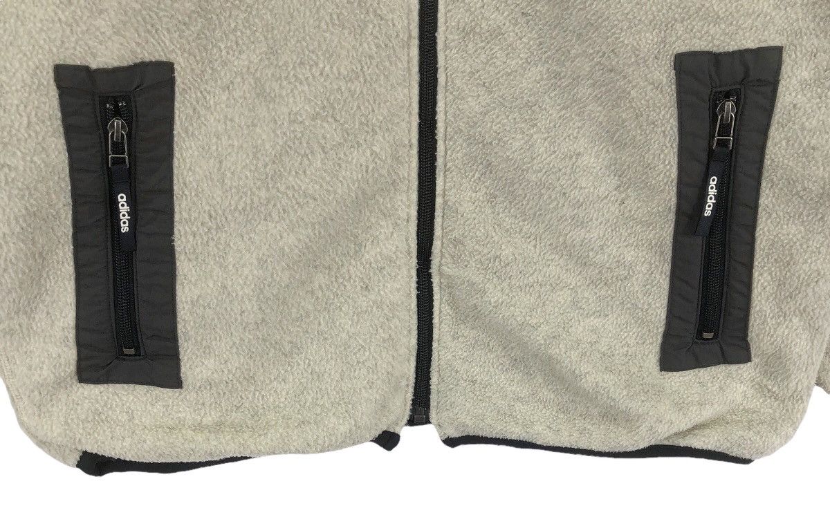 Vintage Vintage Adidas Adventure Sportswear Outdoor Fleece Sweater Size US M / EU 48-50 / 2 - 6 Thumbnail