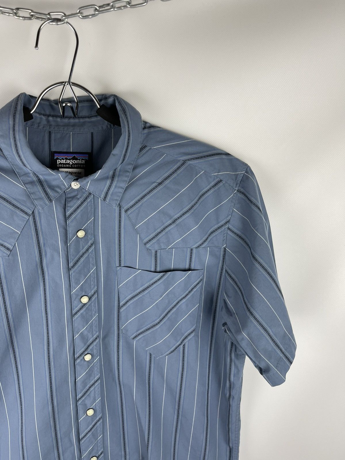 Patagonia Patagonia organic cotton striped short sleeve shirt Size US M / EU 48-50 / 2 - 1 Thumbnail