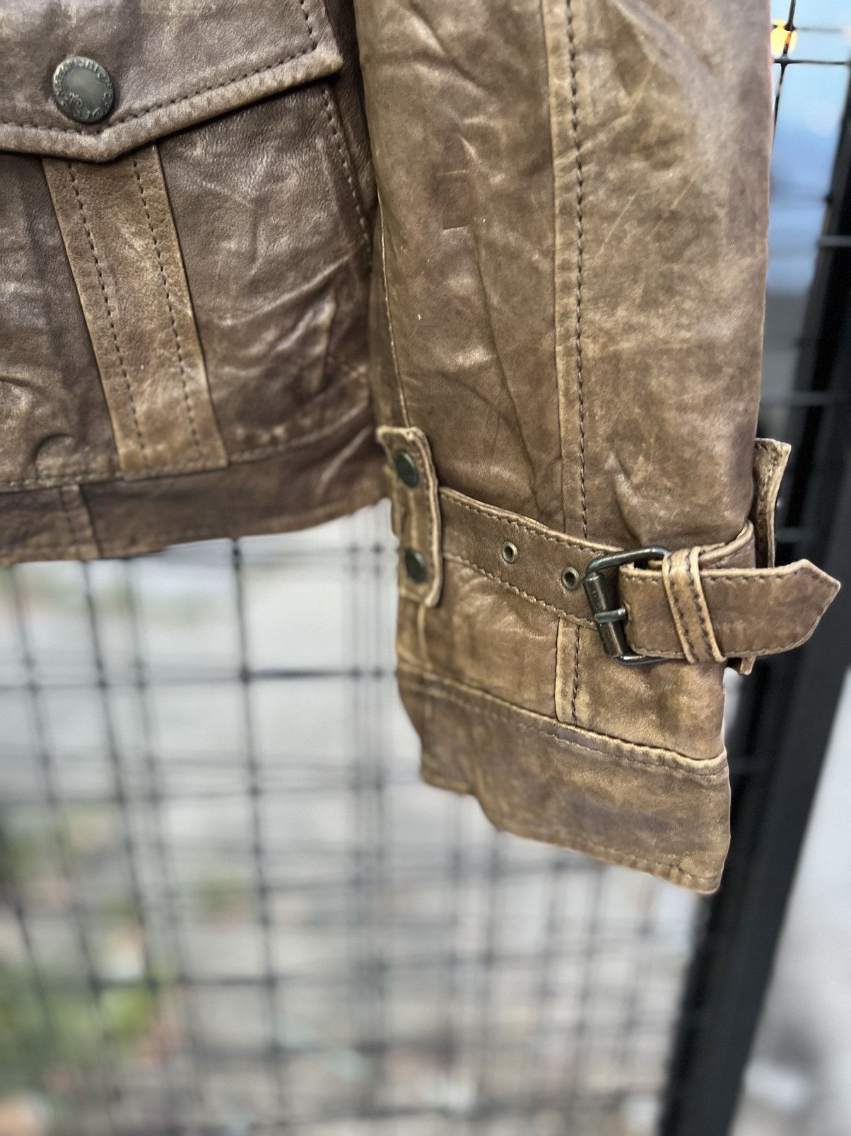 Napapijri Napapijri geographic expedition team leather jacket classic Size US XS / EU 42 / 0 - 5 Thumbnail