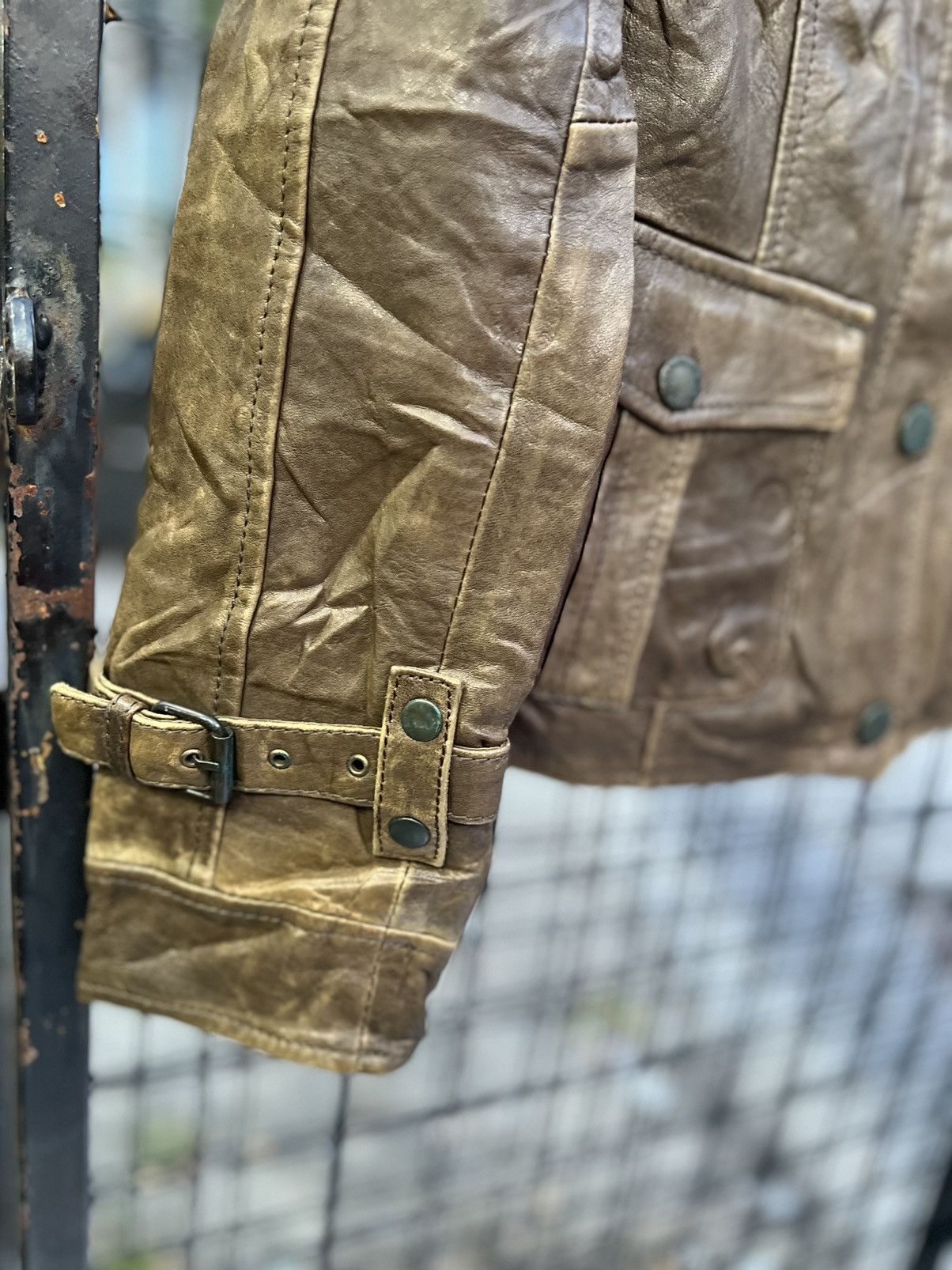 Napapijri Napapijri geographic expedition team leather jacket classic Size US XS / EU 42 / 0 - 6 Thumbnail