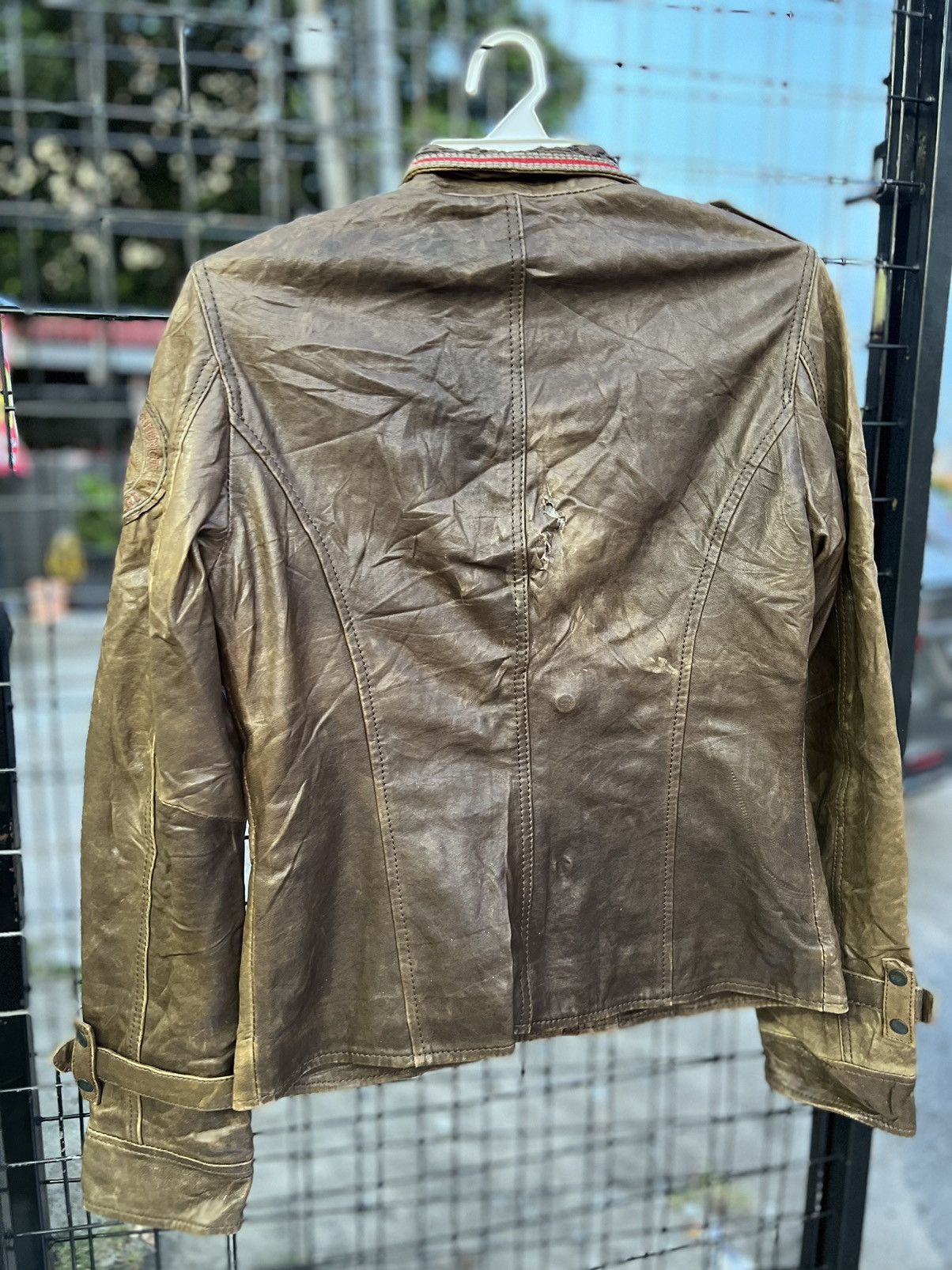 Napapijri Napapijri geographic expedition team leather jacket classic Size US XS / EU 42 / 0 - 8 Thumbnail