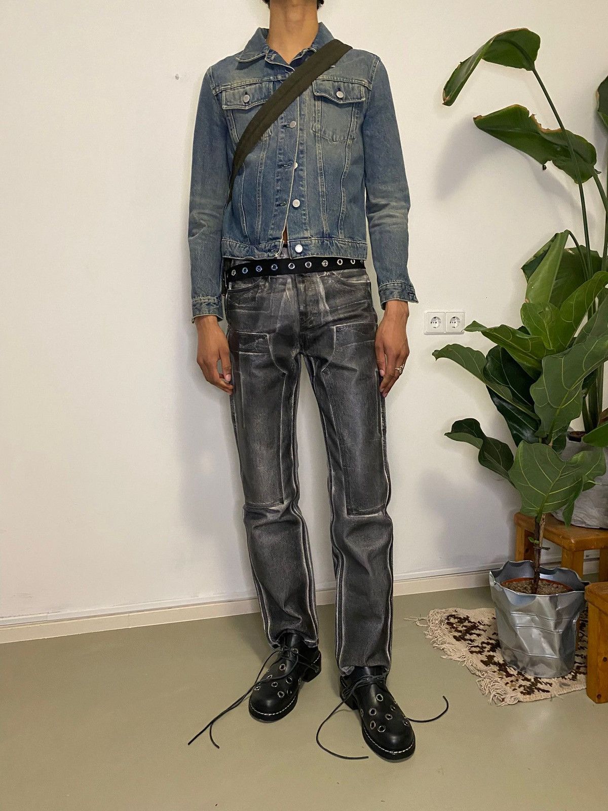 【HELMUT LANG】希少 90s 本人期 Gジャン/デニムジャケット 42 HELMUT LANG】希少 90s 本人期 Gジャン/デニムジャケット 42