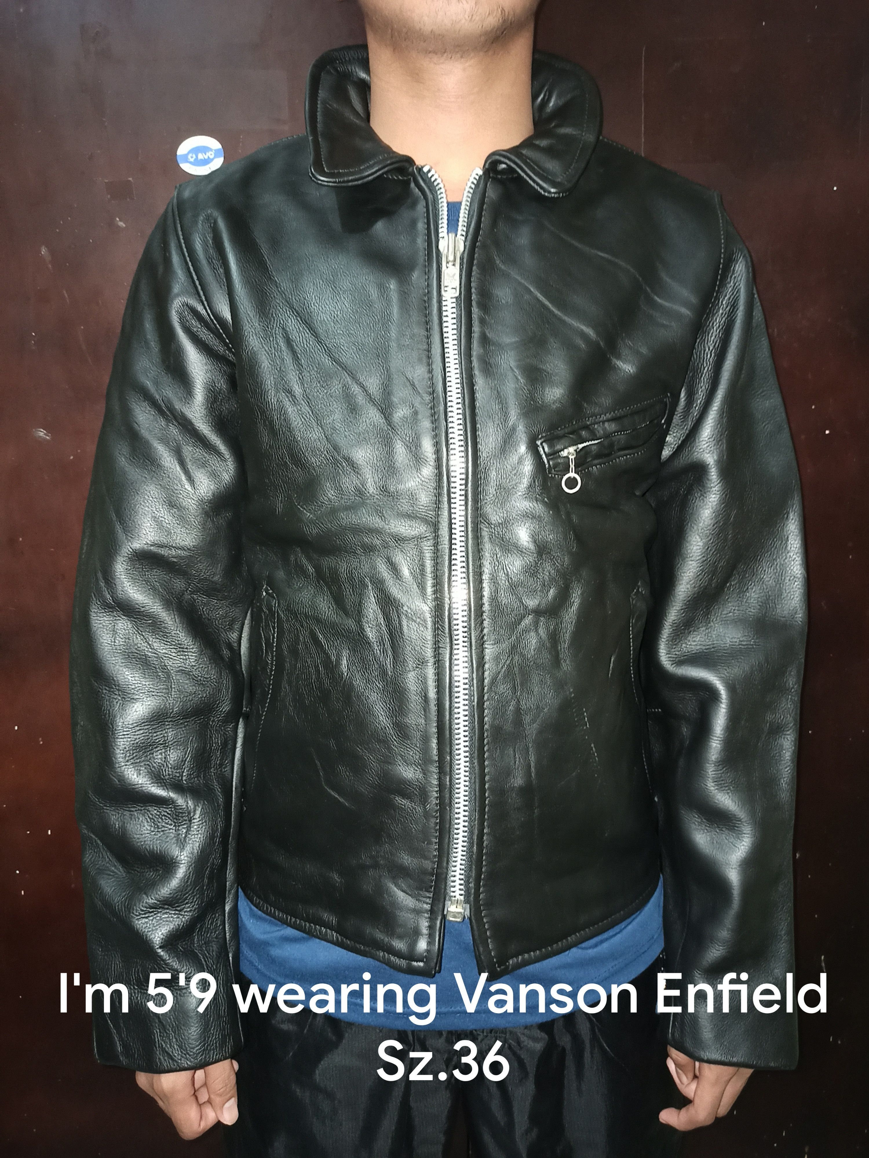 Vanson Leathers NWOT Vanson Leathers Enfield Single Rider Vanson Leathers NWOT Vanson Leathers Enfield Single Rider