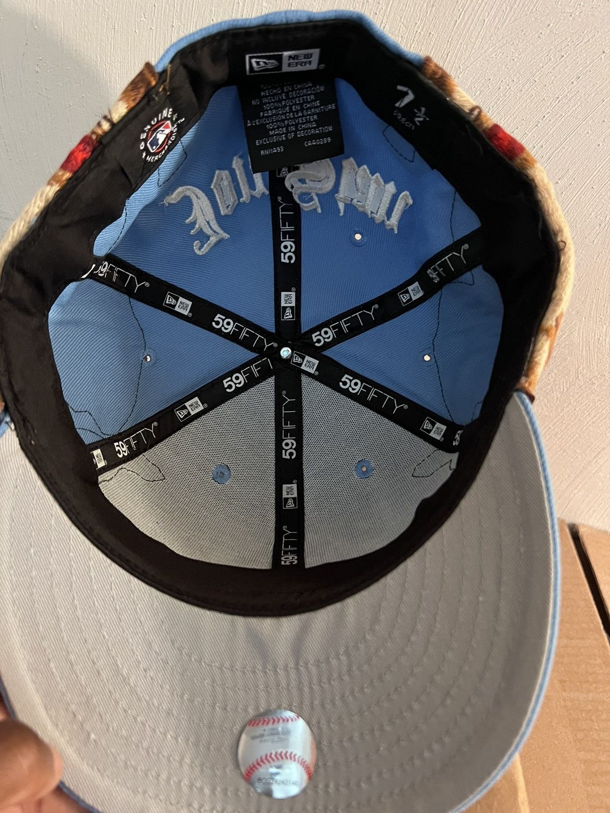 New Era × New York Yankees New Era Sky Blue Yankees x JON