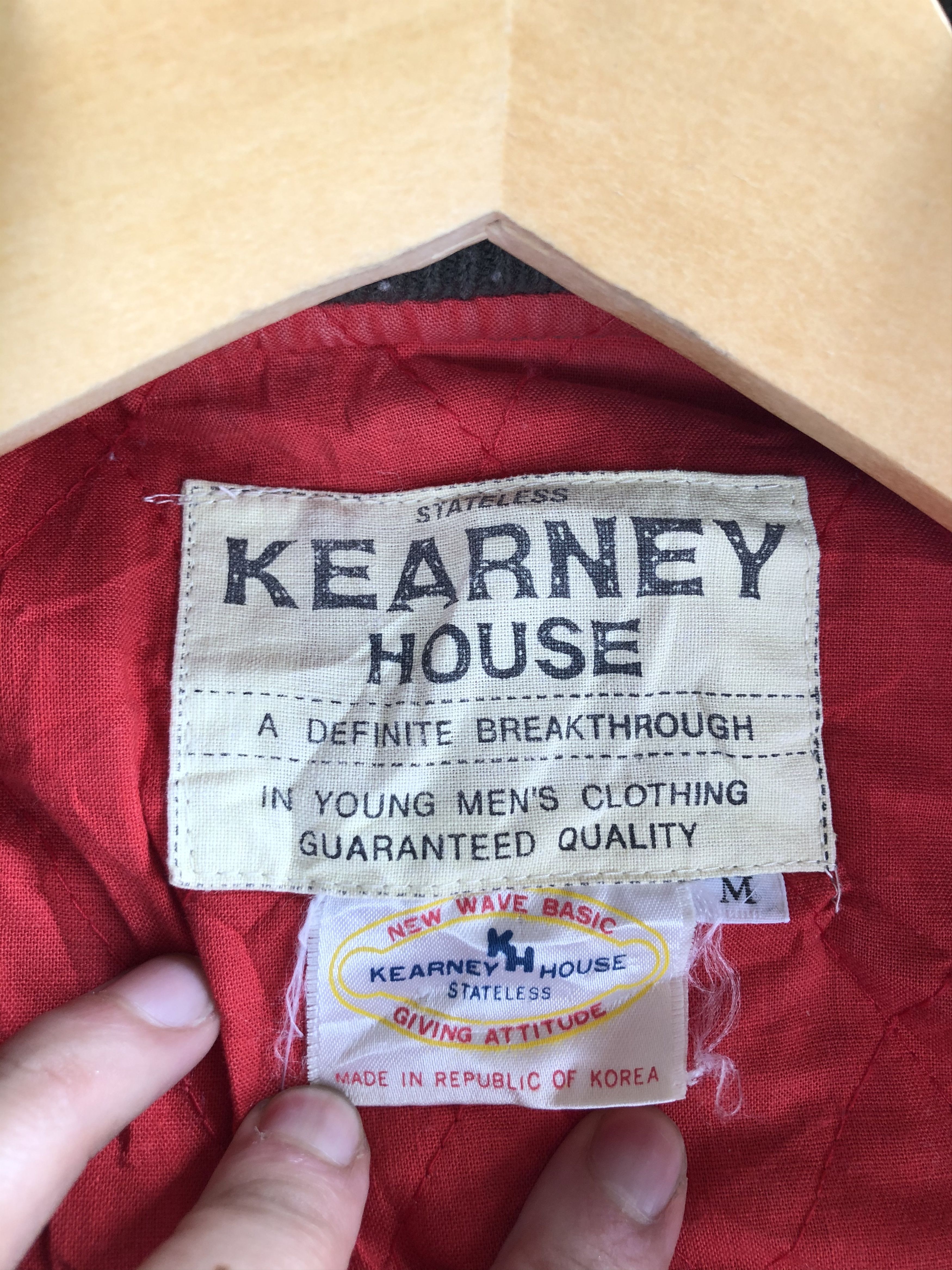 Japanese Brand VINTAGE JAPAN’S KEARNEY HOUSE FIGHTER WOOL VARSITY JACKET Size US M / EU 48-50 / 2 - 12 Thumbnail