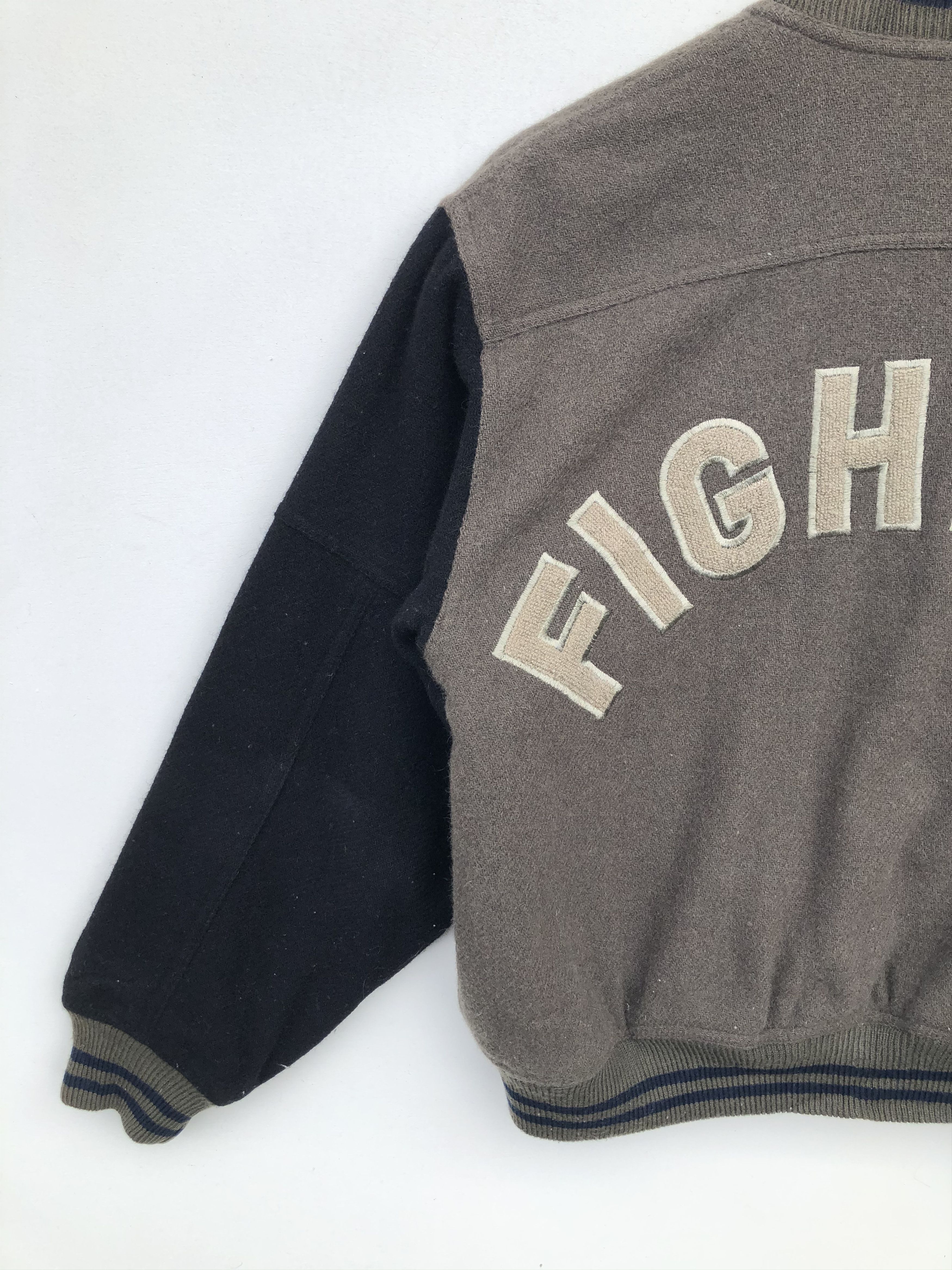 Japanese Brand VINTAGE JAPAN’S KEARNEY HOUSE FIGHTER WOOL VARSITY JACKET Size US M / EU 48-50 / 2 - 5 Thumbnail