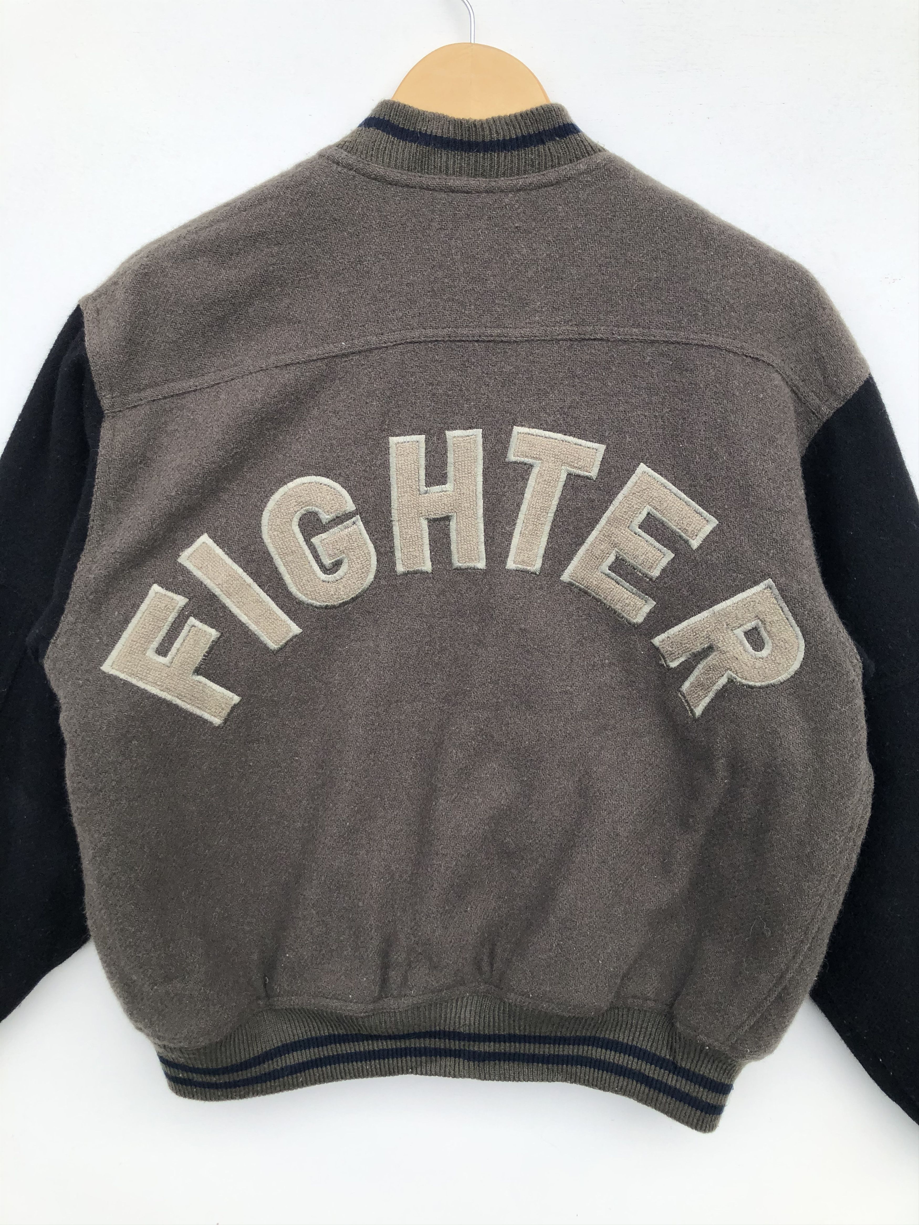 Japanese Brand VINTAGE JAPAN’S KEARNEY HOUSE FIGHTER WOOL VARSITY JACKET Size US M / EU 48-50 / 2 - 4 Thumbnail
