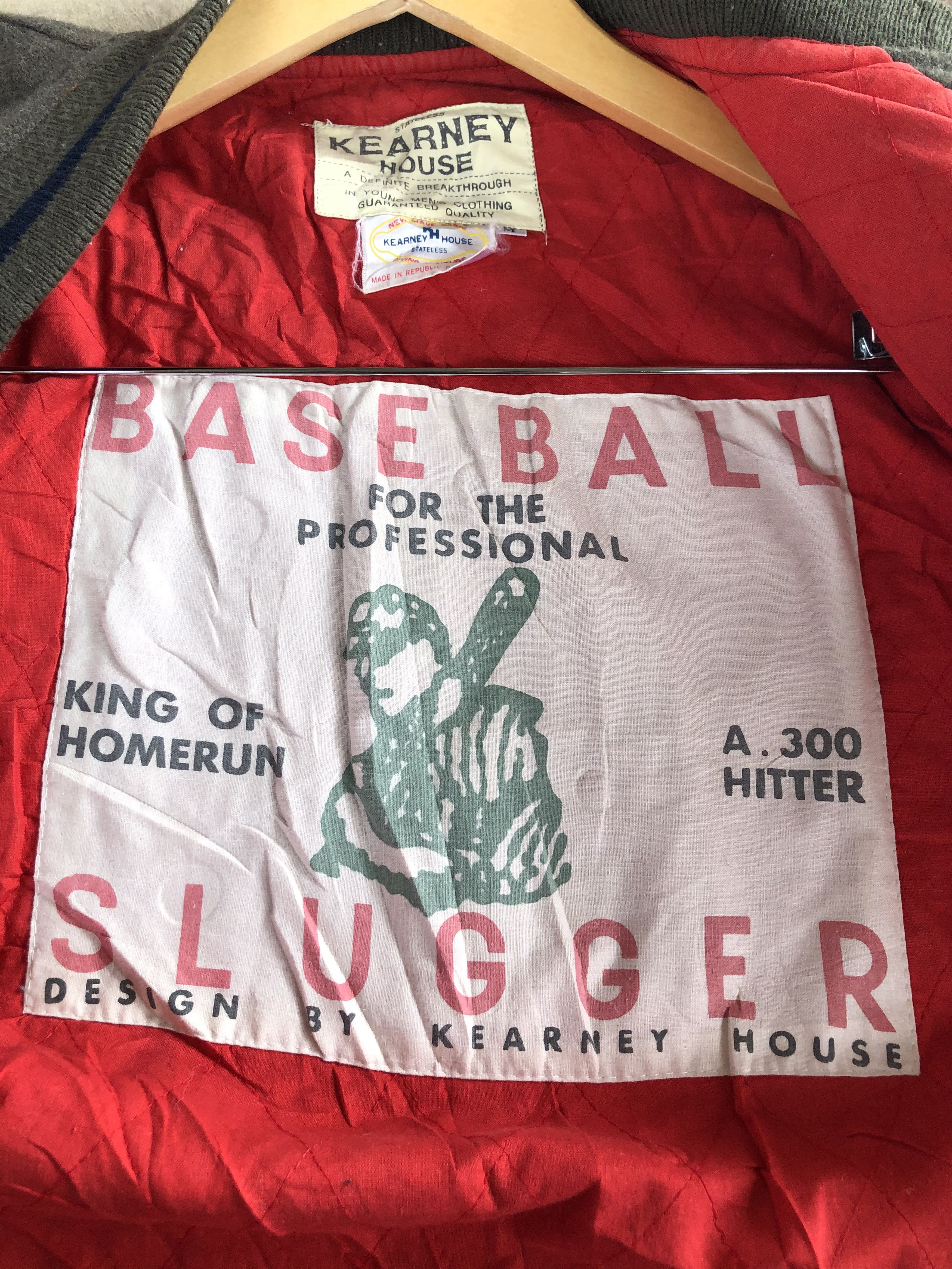 Japanese Brand VINTAGE JAPAN’S KEARNEY HOUSE FIGHTER WOOL VARSITY JACKET Size US M / EU 48-50 / 2 - 13 Thumbnail