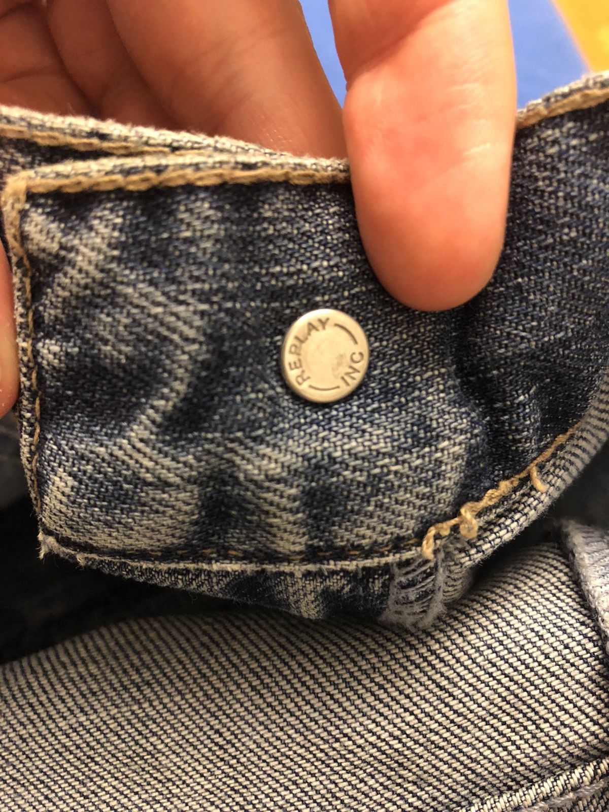 Replay REPLAY RARE VINTAGE DISTRESSED GREAT QUALITY DENIM JEANS Size US 34 / EU 50 - 10 Thumbnail