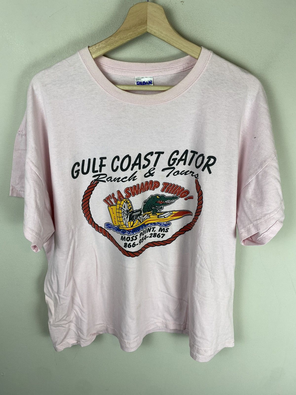 Vintage Vintage Air Boat Gator Tee Size US XL / EU 56 / 4 - 1 Thumbnail
