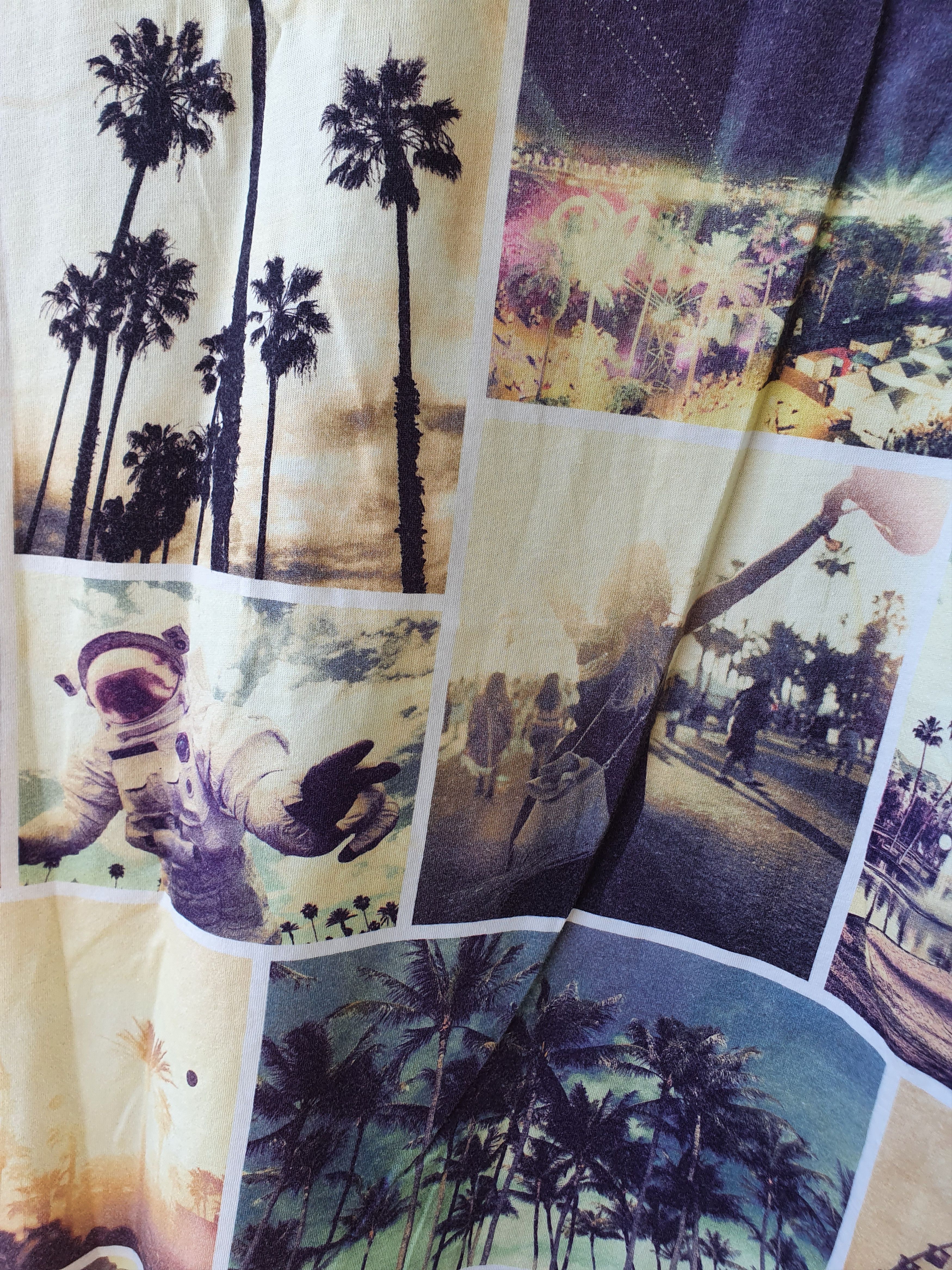 Coachella H&M x Coachella photograph all over print tee,sz M? Size US M / EU 48-50 / 2 - 11 Thumbnail